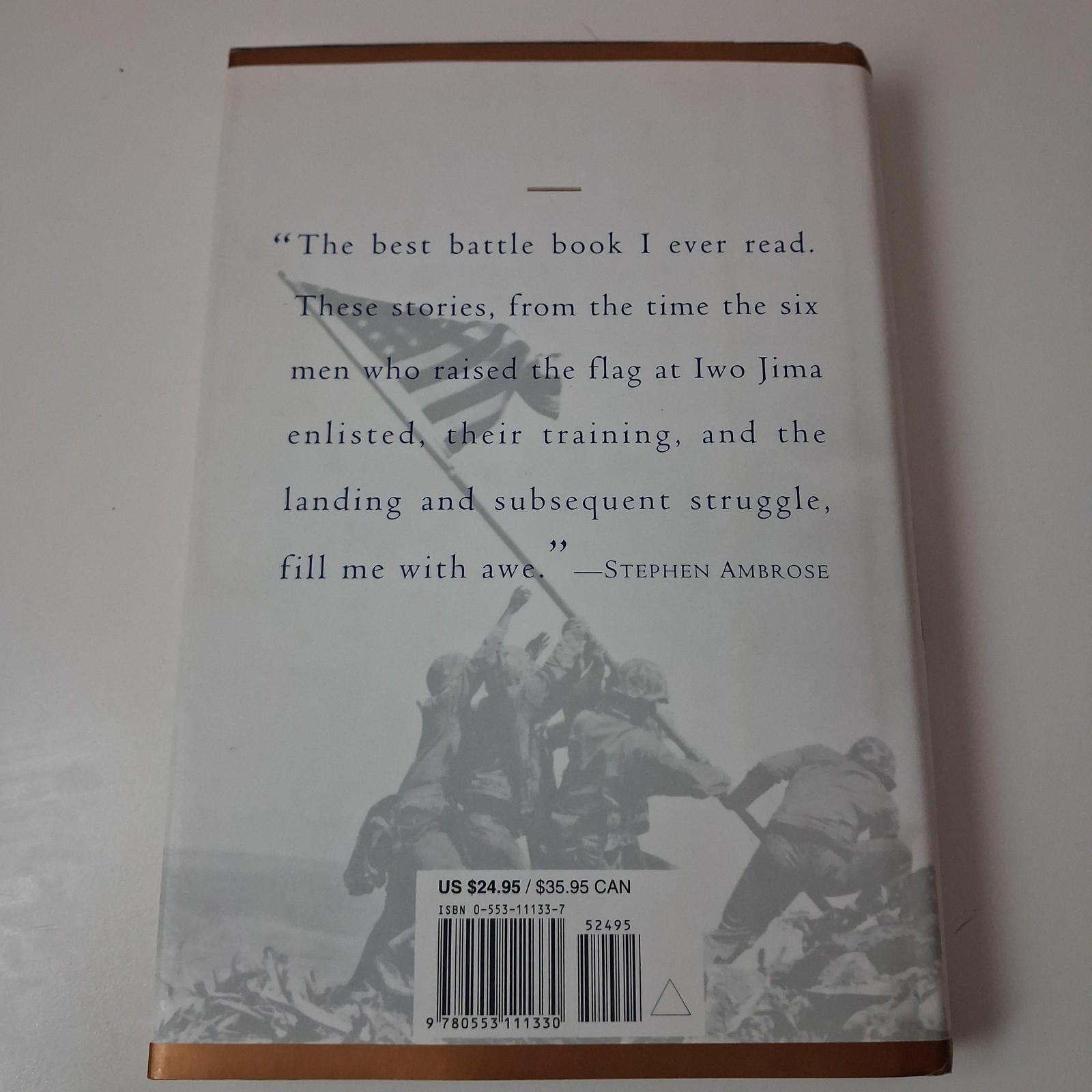 Flags Of Our Fathers James Bradley Ron Powers Bantam Blue Hardcover DJ 2000 USA