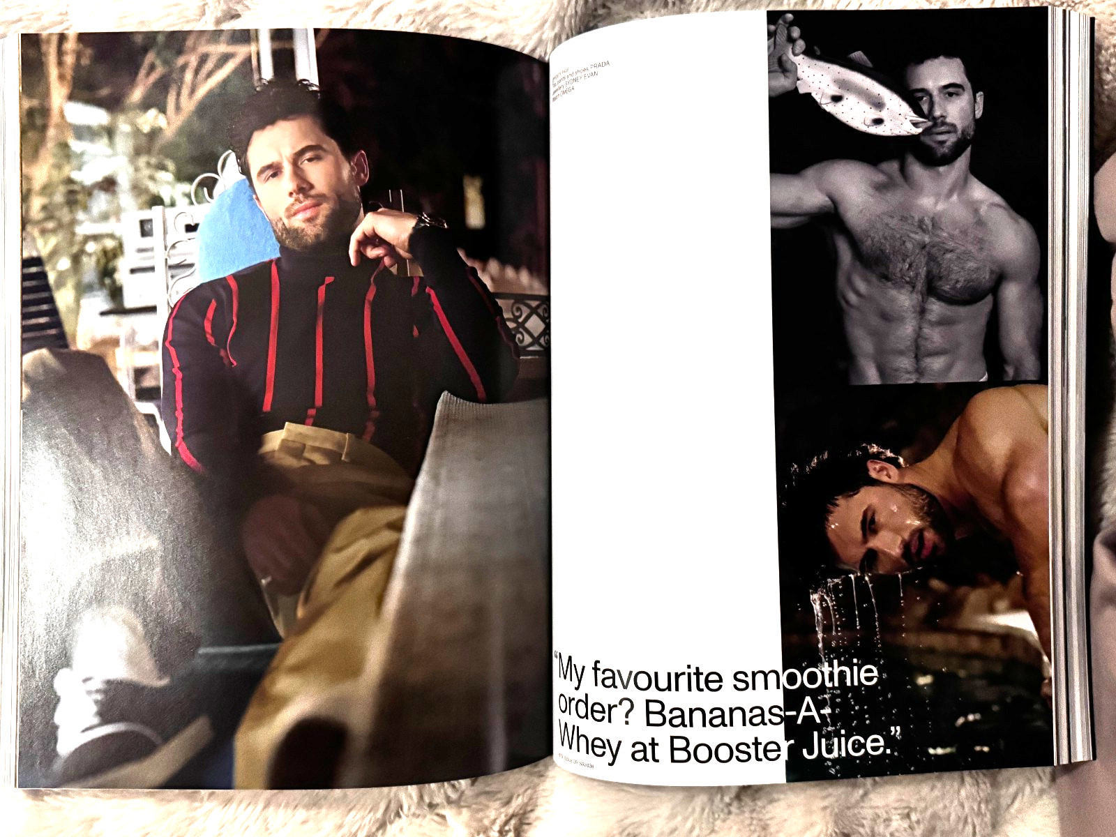 “Behind the Blinds” Magazine Heated Rivalry NEW Connor Storrie Francois Arnaud