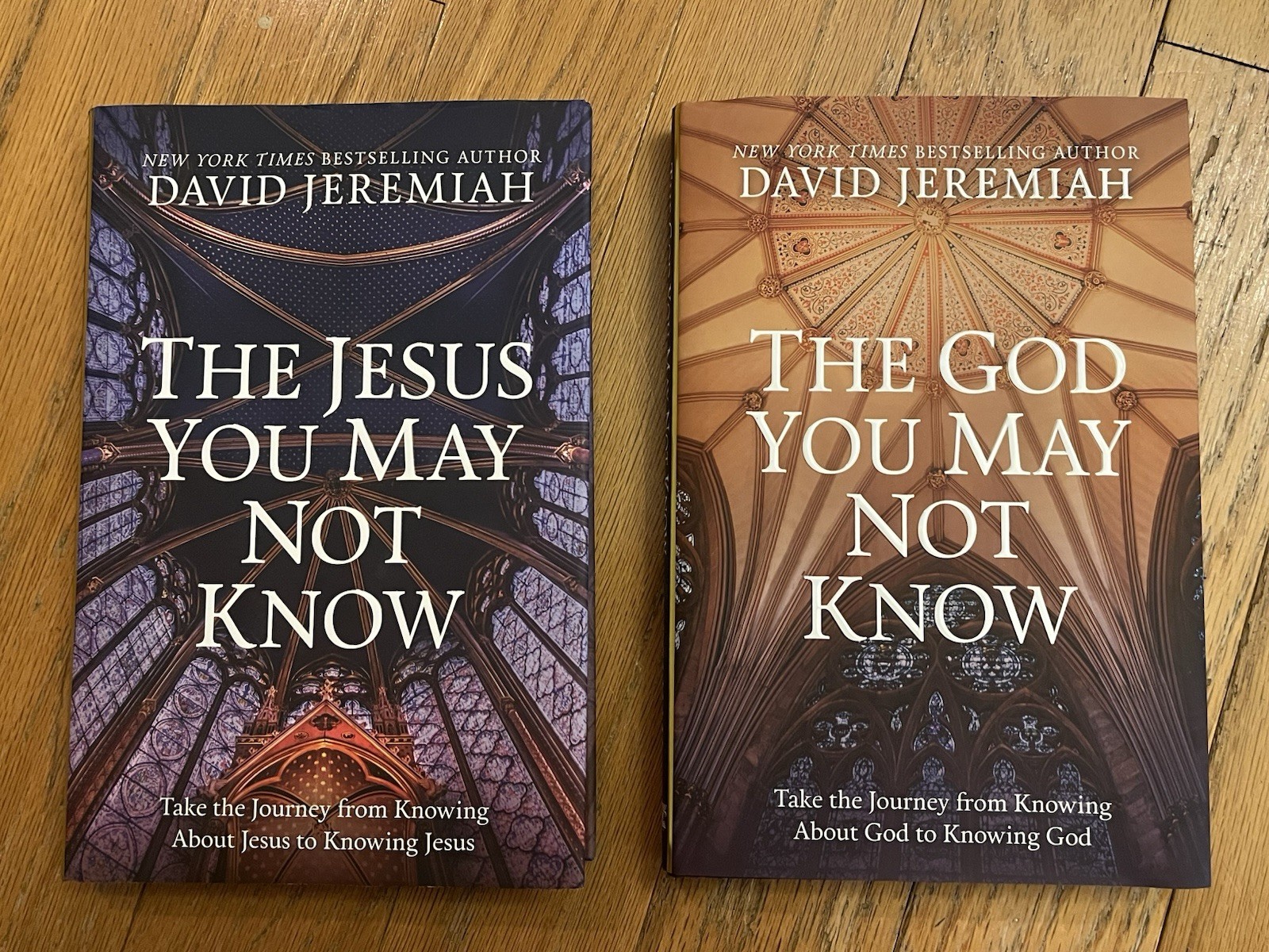 The God You May Not Know & The Jesus You May Not Know by David Jeremiah Book Lot