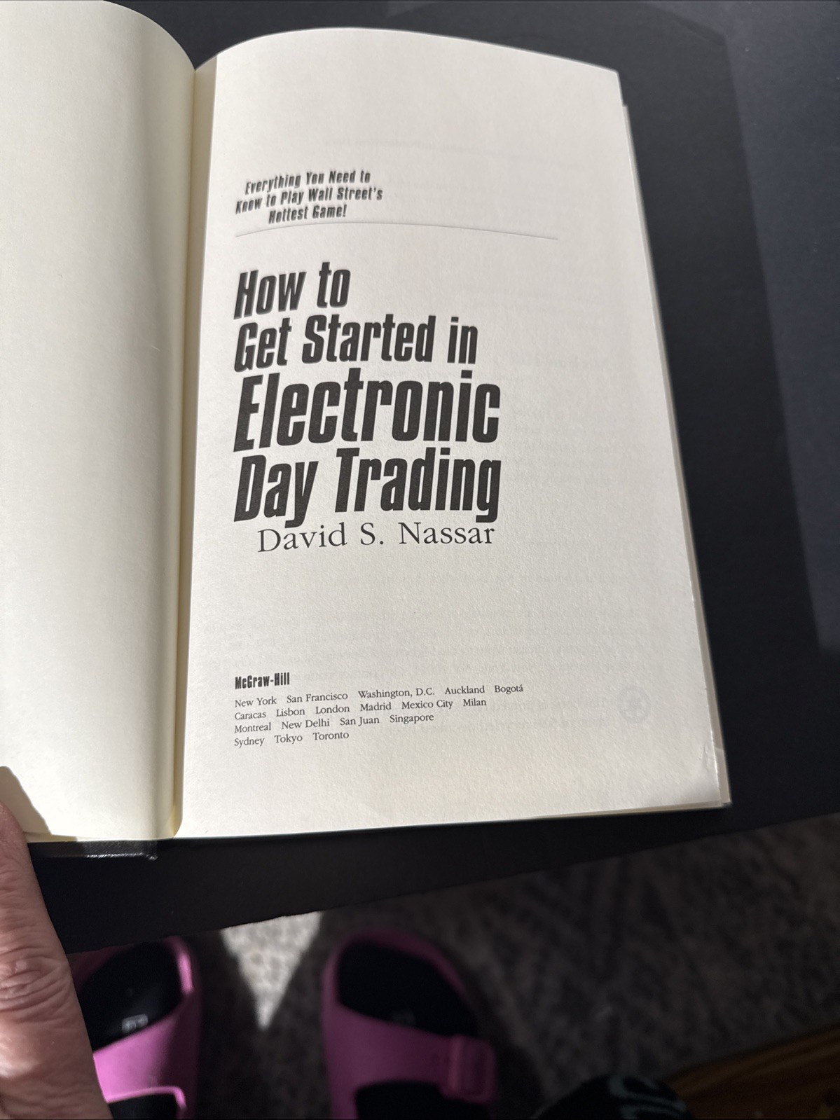 2 Investment Books : How Started Electronic Day Trading & Intelligent Investor