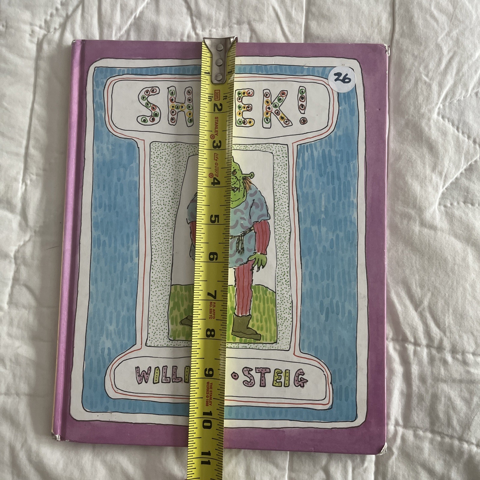 Vtg SHREK First Edition Book 90’ William Steig Farrar Straus Giroux NY Nostalgia