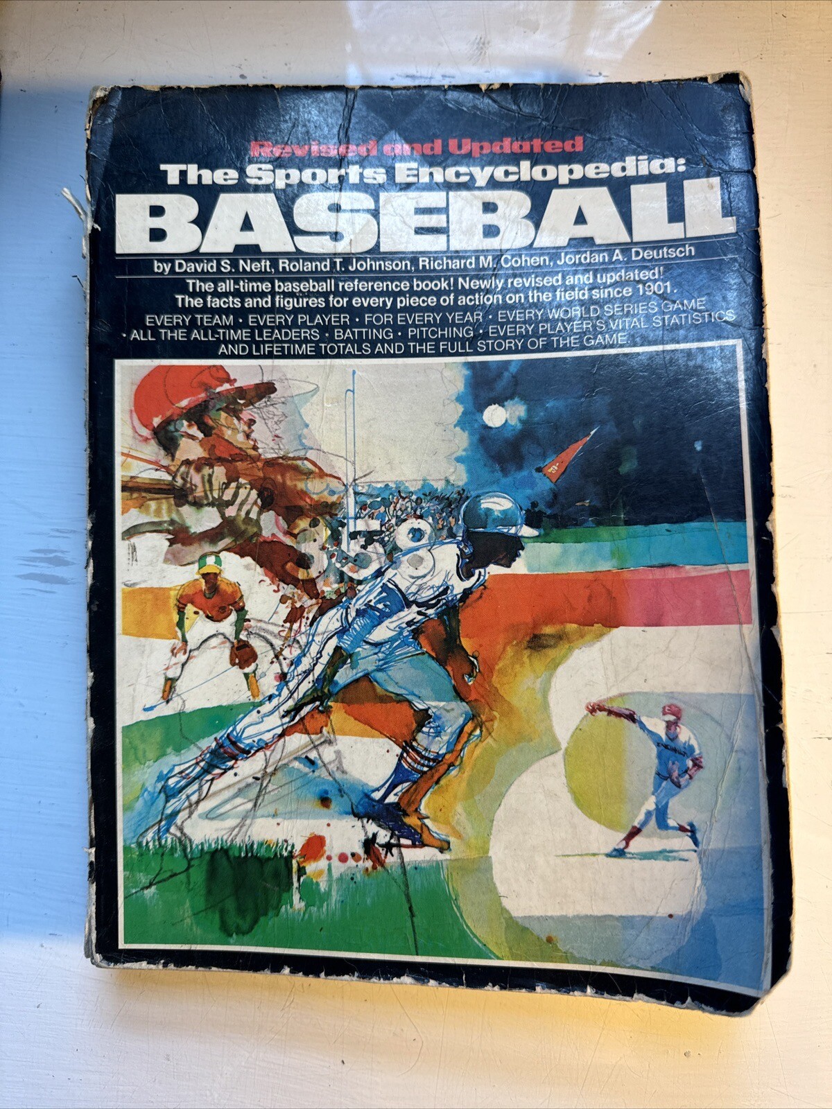 1977 The Sports Encyclopedia: BASEBALL 502 pages paperback Neft Revised
