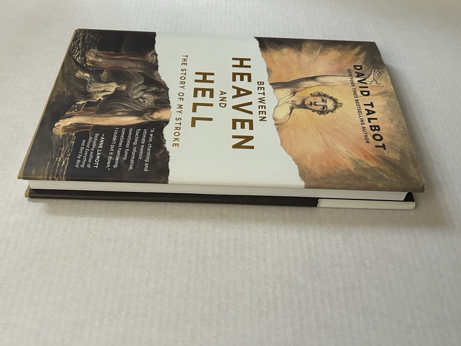 Between Heaven And Hell The Story Of My Stroke David Talbot Hardcover