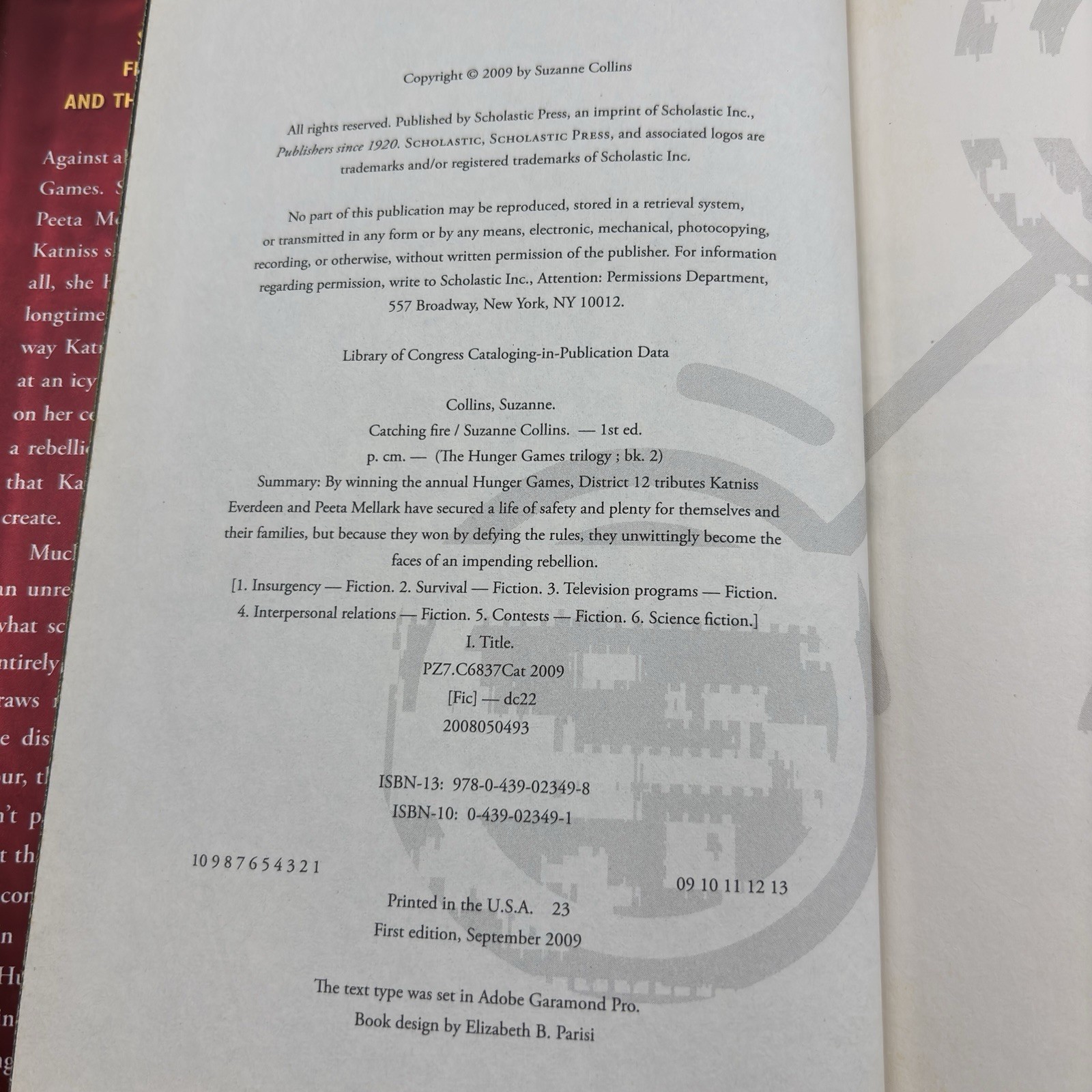 The Hunger Games Trilogy Set Lot of 3 Hardcovers 1st Editions/First Print HC/DJ