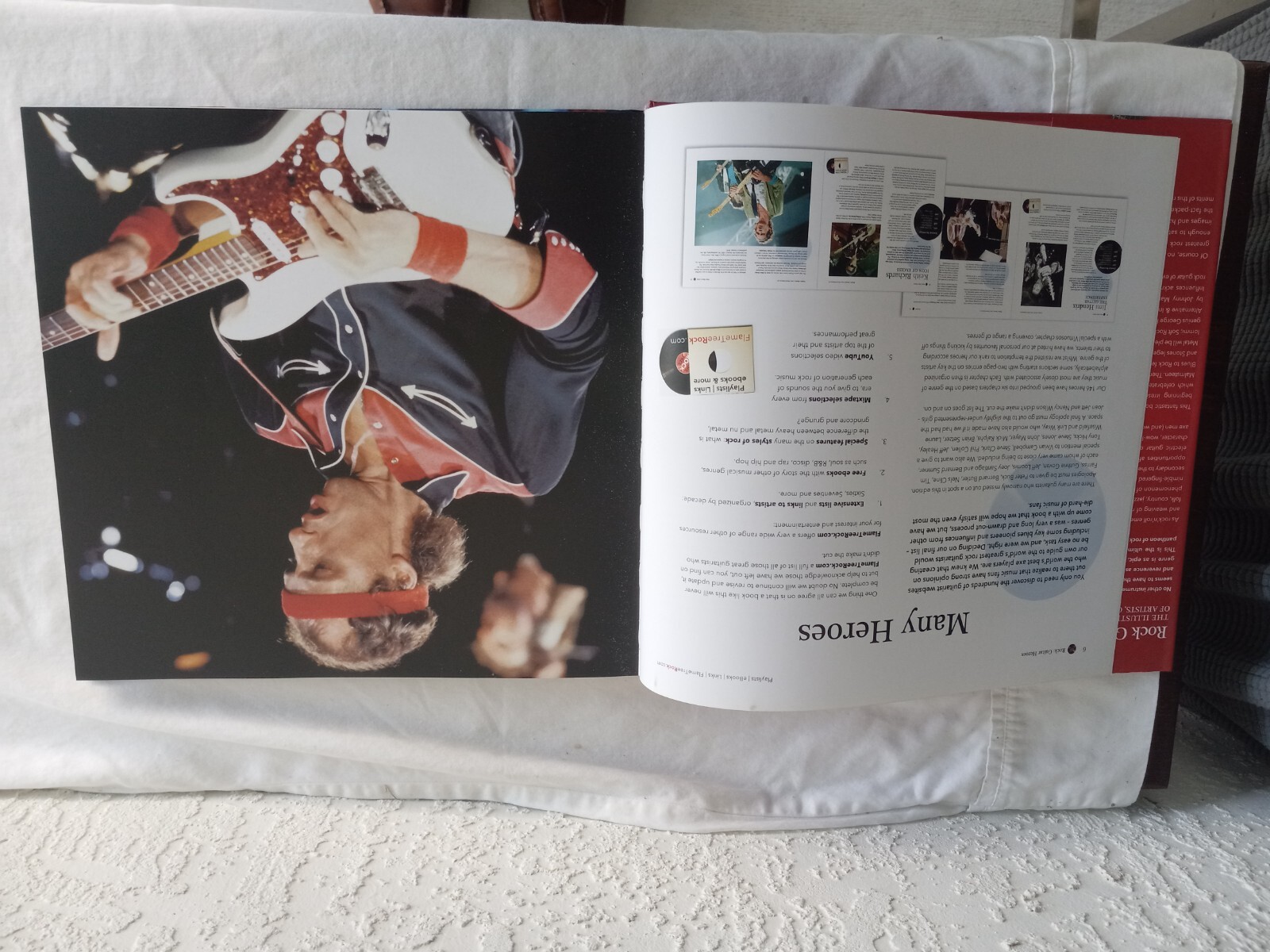 ROCK GUITAR HEROES: by Brian May and Rusty Cutchin c2018 Hardcover
