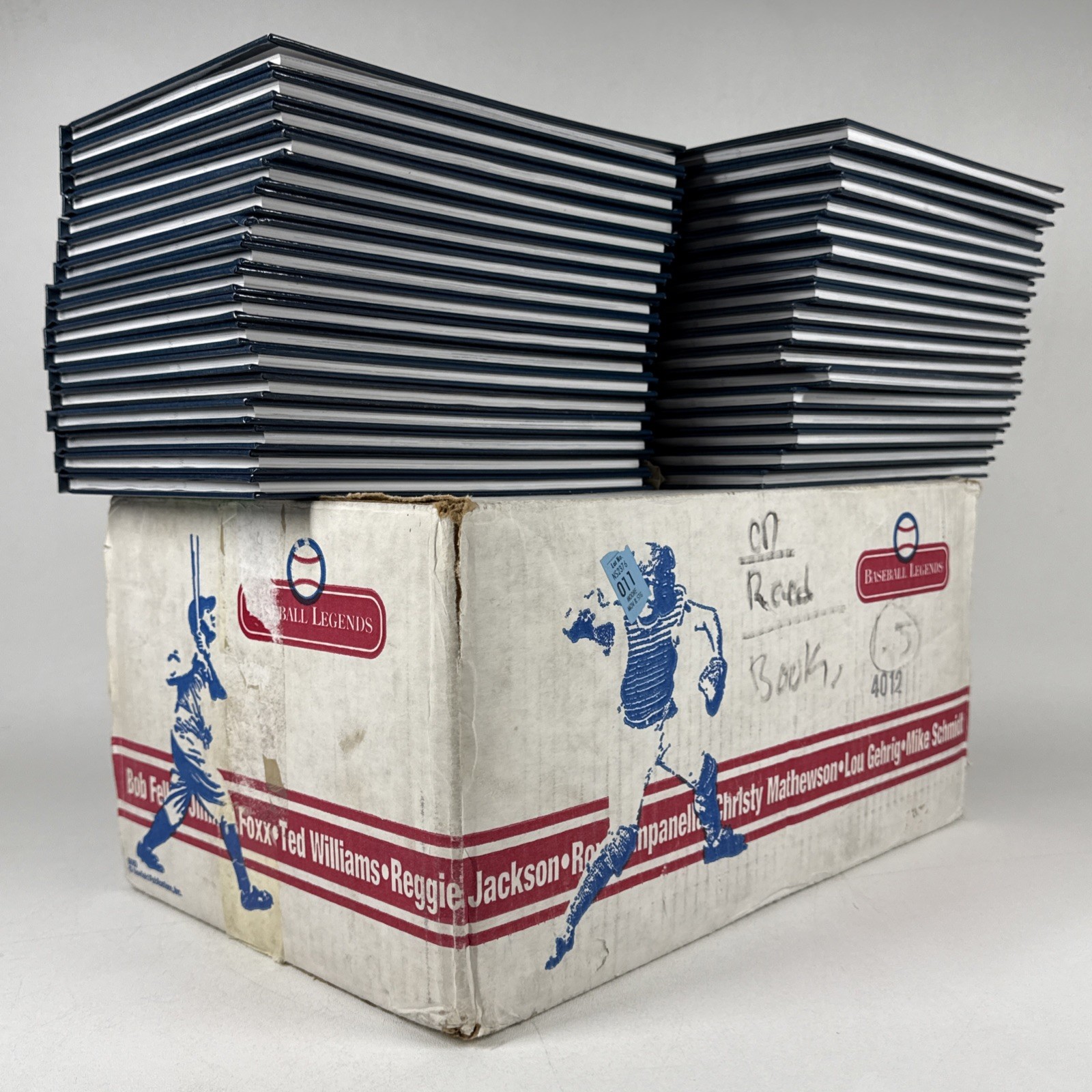Baseball Legends Chelsea House Complete 34 Volume Set with ORIGINAL BOX MLB