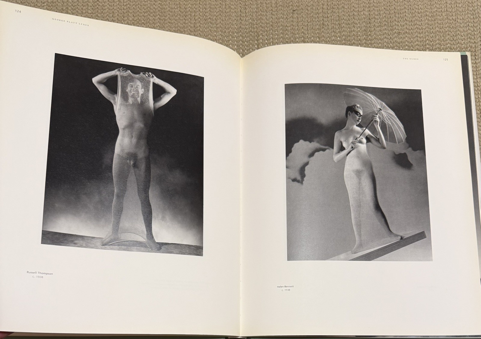 GEORGE PLATT LYNES by David Leddick (2000 HC) SIGNED COPY, 10×13, Lg. B&W, 240pp
