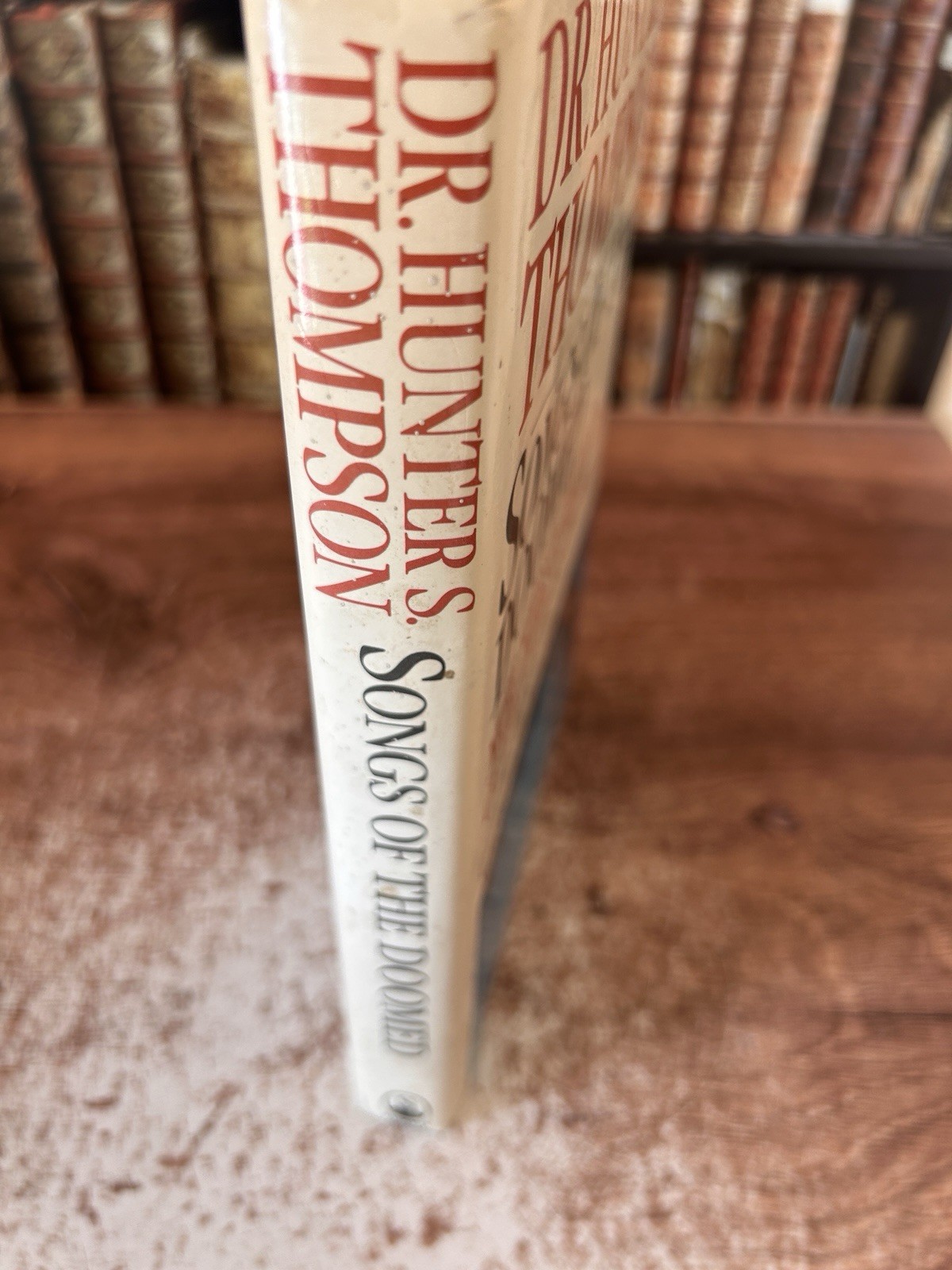 Hunter S. Thompson Songs Of The Doomed First Edition Gonzo Papers Vol 3 HCDJ