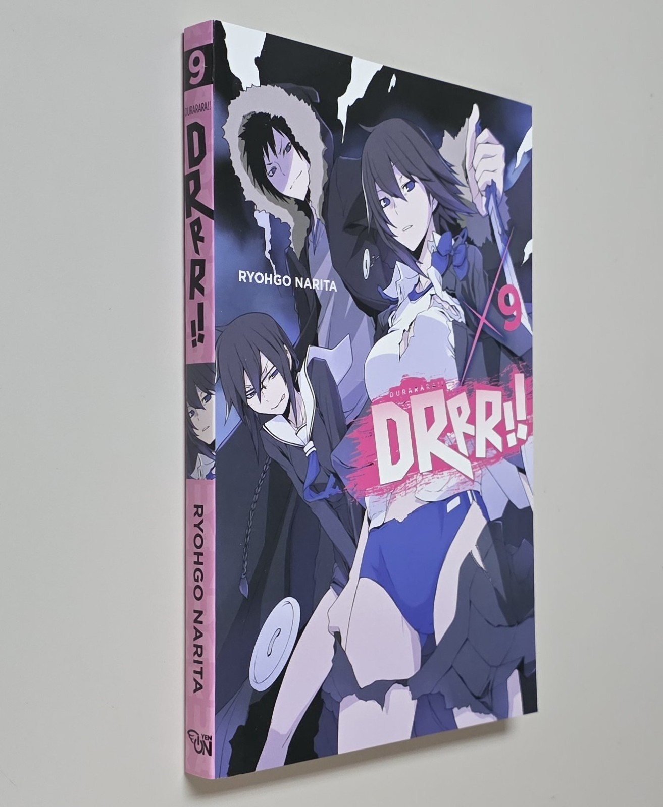 DURARARA!! Novel 9 (DRRR!! ~ Yen On 2018 SC Press Light Volume ~ R Narita) VF