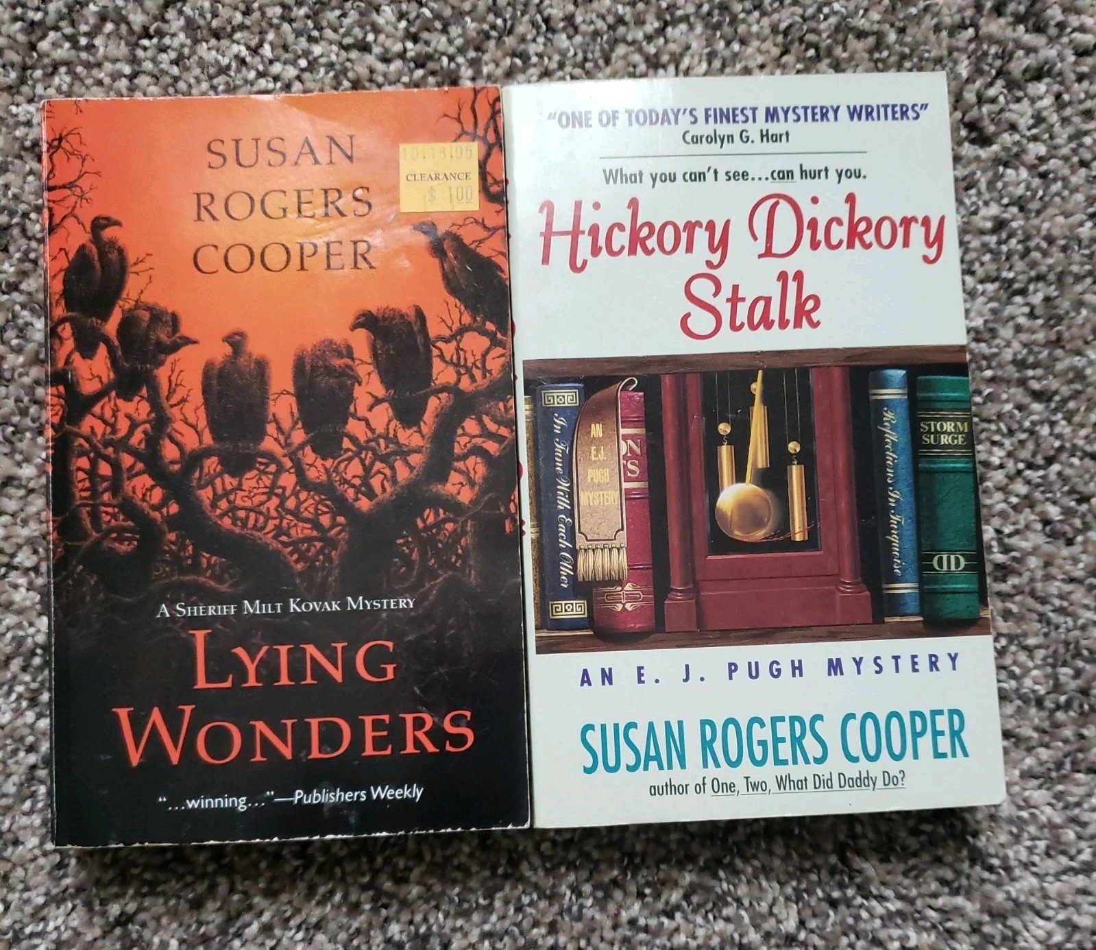 Lot of 15 Cozy Mystery PB Books Mixed Authors Peters/Gill/Cooper/Paul/Buchanan