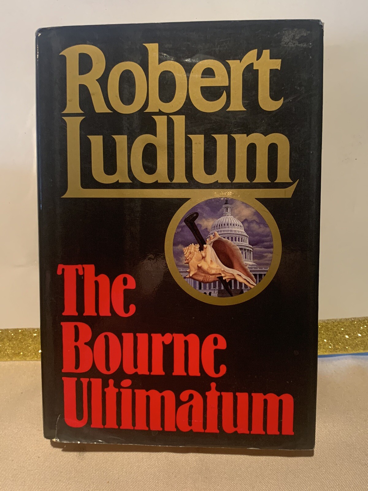 The Bourne Ultimatum# 3 Robert Ludlum (1st Edition, 1990), Hardcover