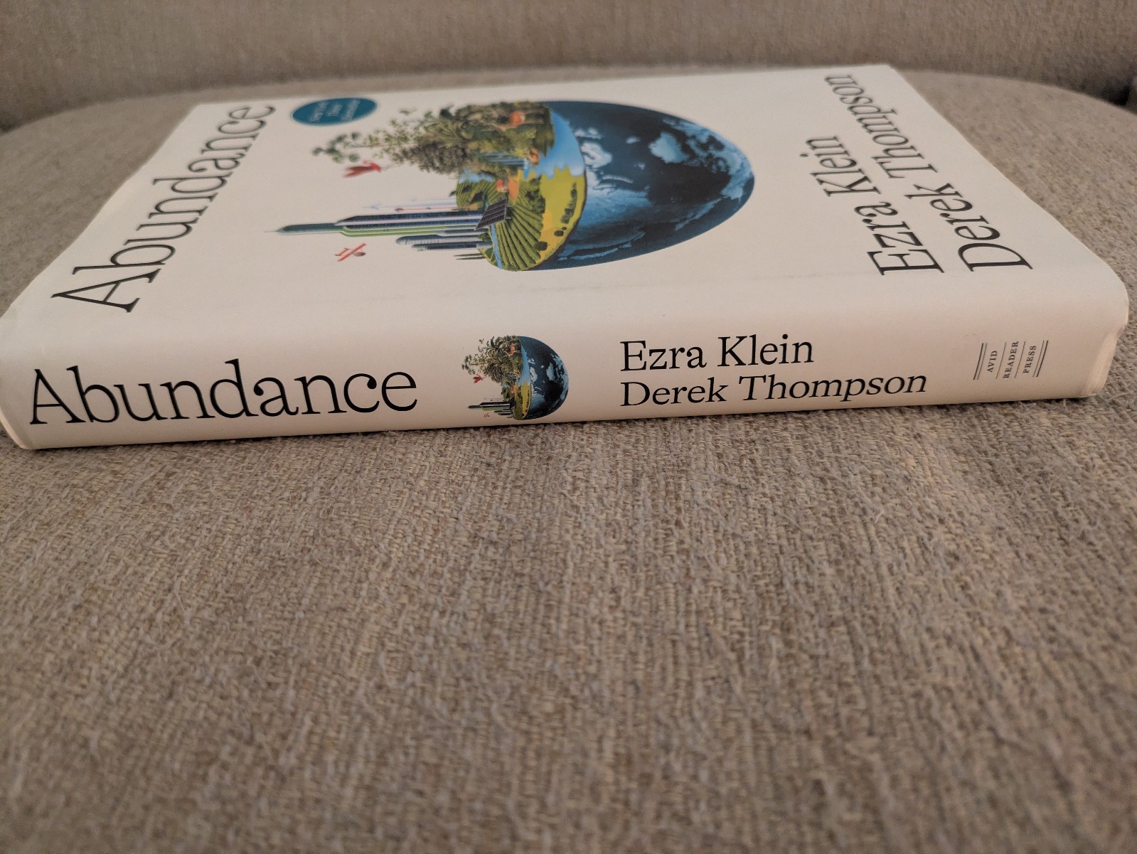 Abundance | Ezra Klein & Derek Thompson | 2025 Hardcover | LIBERALISM!