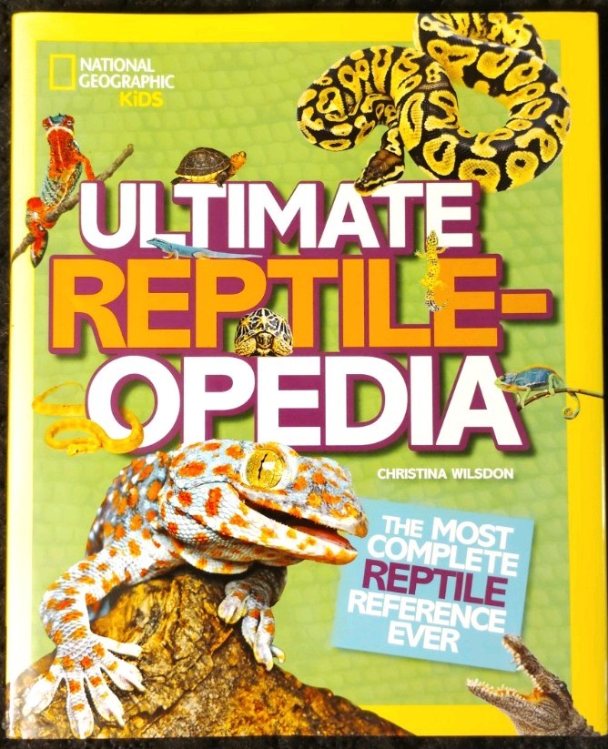 Set Of 3 National Geographic Kids Ultimate Books Dino, Reptile, And Ocean.