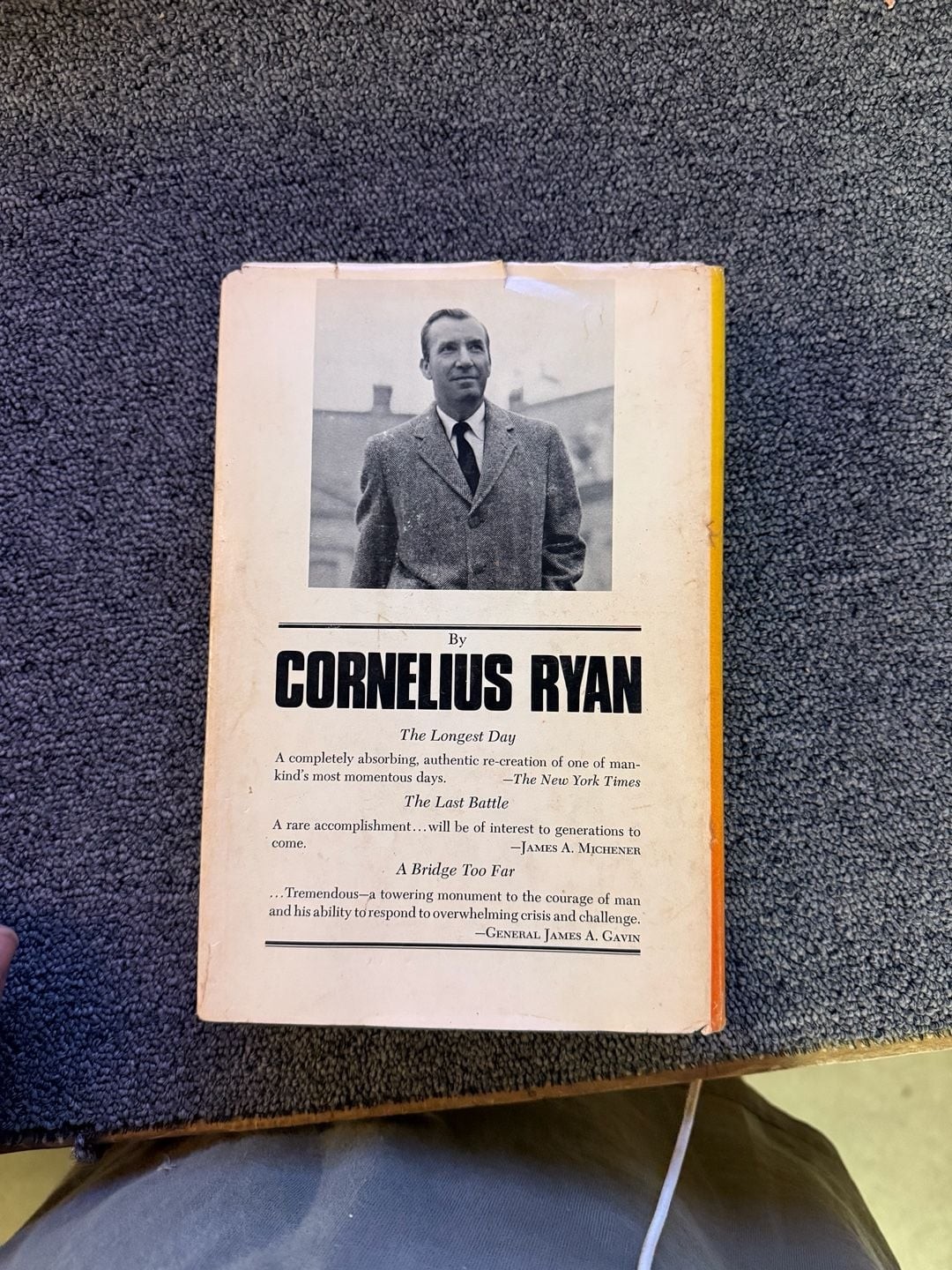 A Bridge Too Far by Cornelius Ryan, 1974 First Edition Hardcover with Dust Jacke