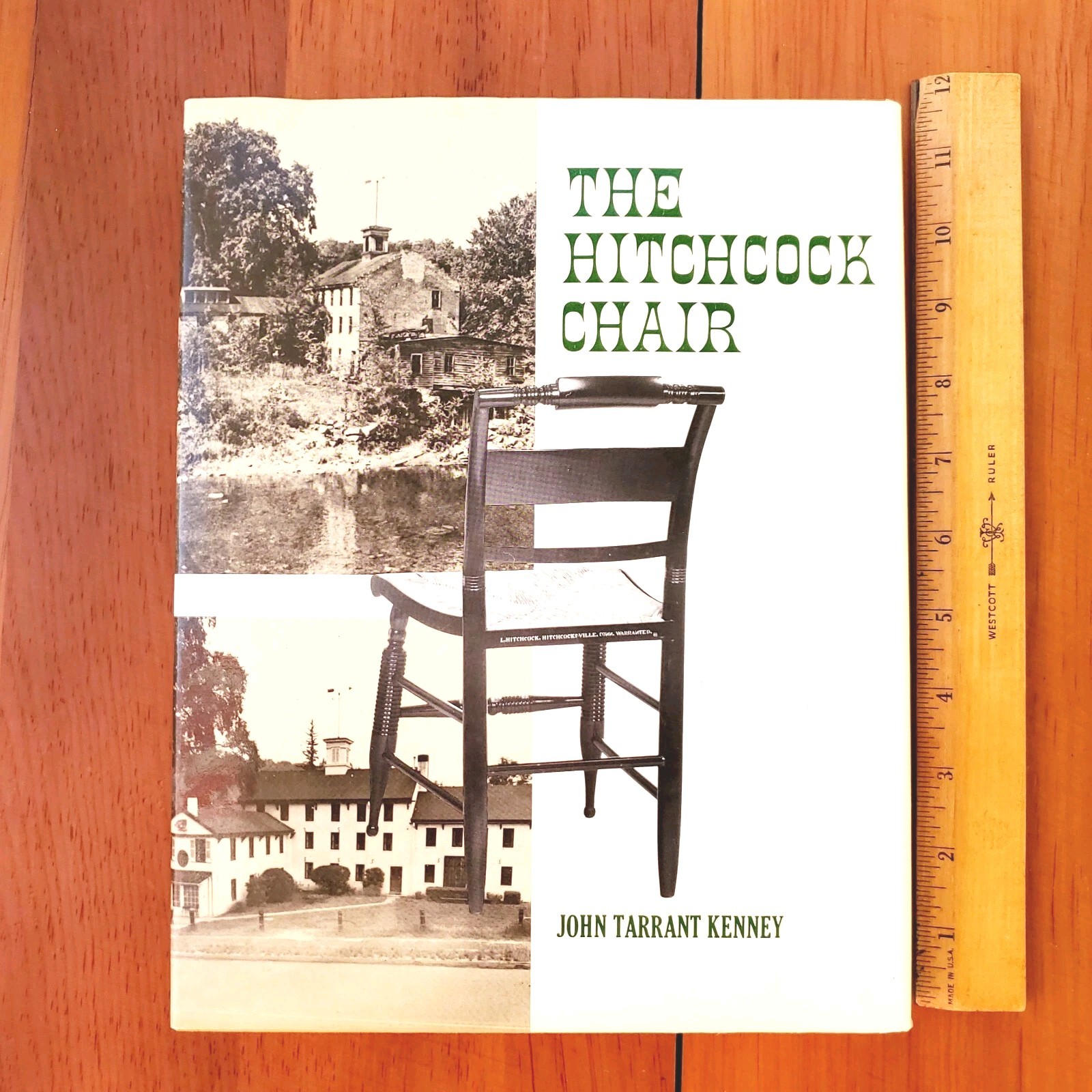 True 1st Ed FINE The Hitchcock Chair John T Kenney HC DJ 1971 411 Photos 8.5×11″