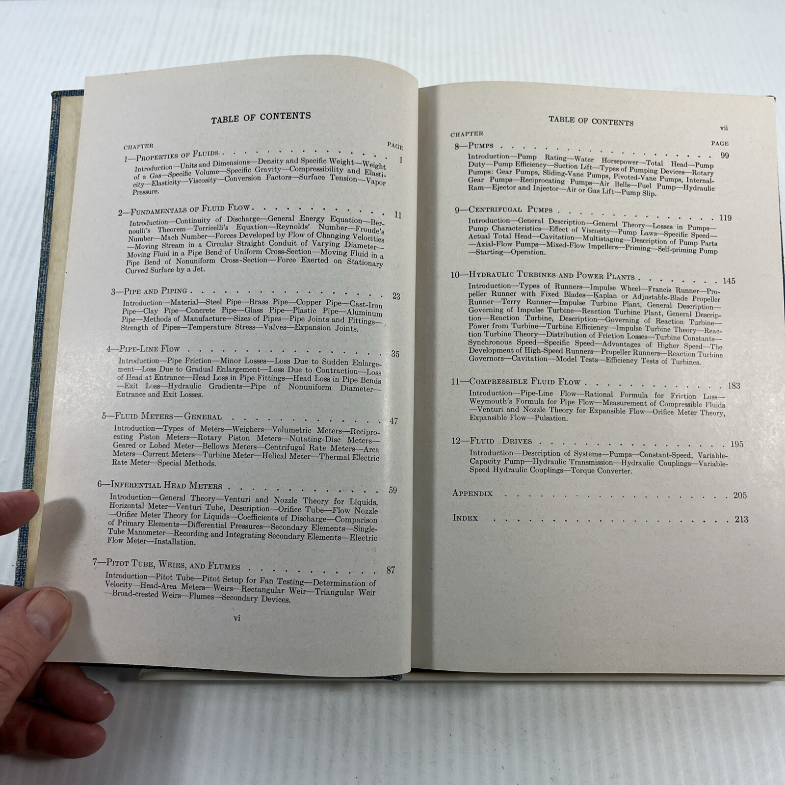 Hydraulic Machinery 1947 Vintage Book Hardcover Lindatil