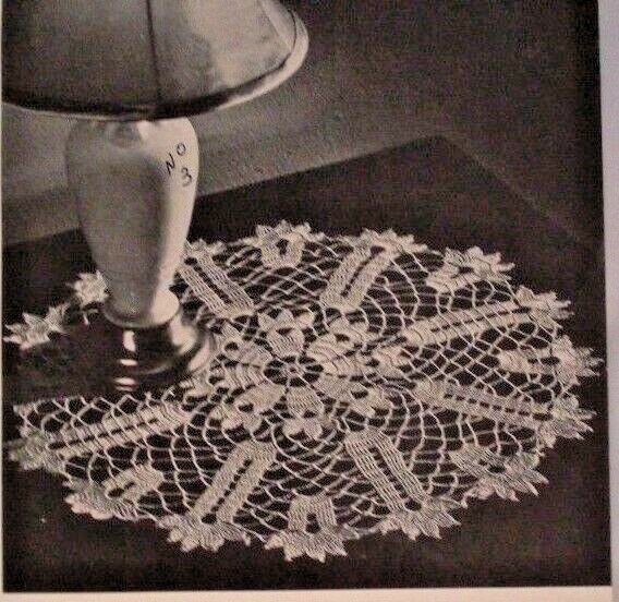 Doilies – The Spool Cotton Company 235 – 15 Crochet Patterns
