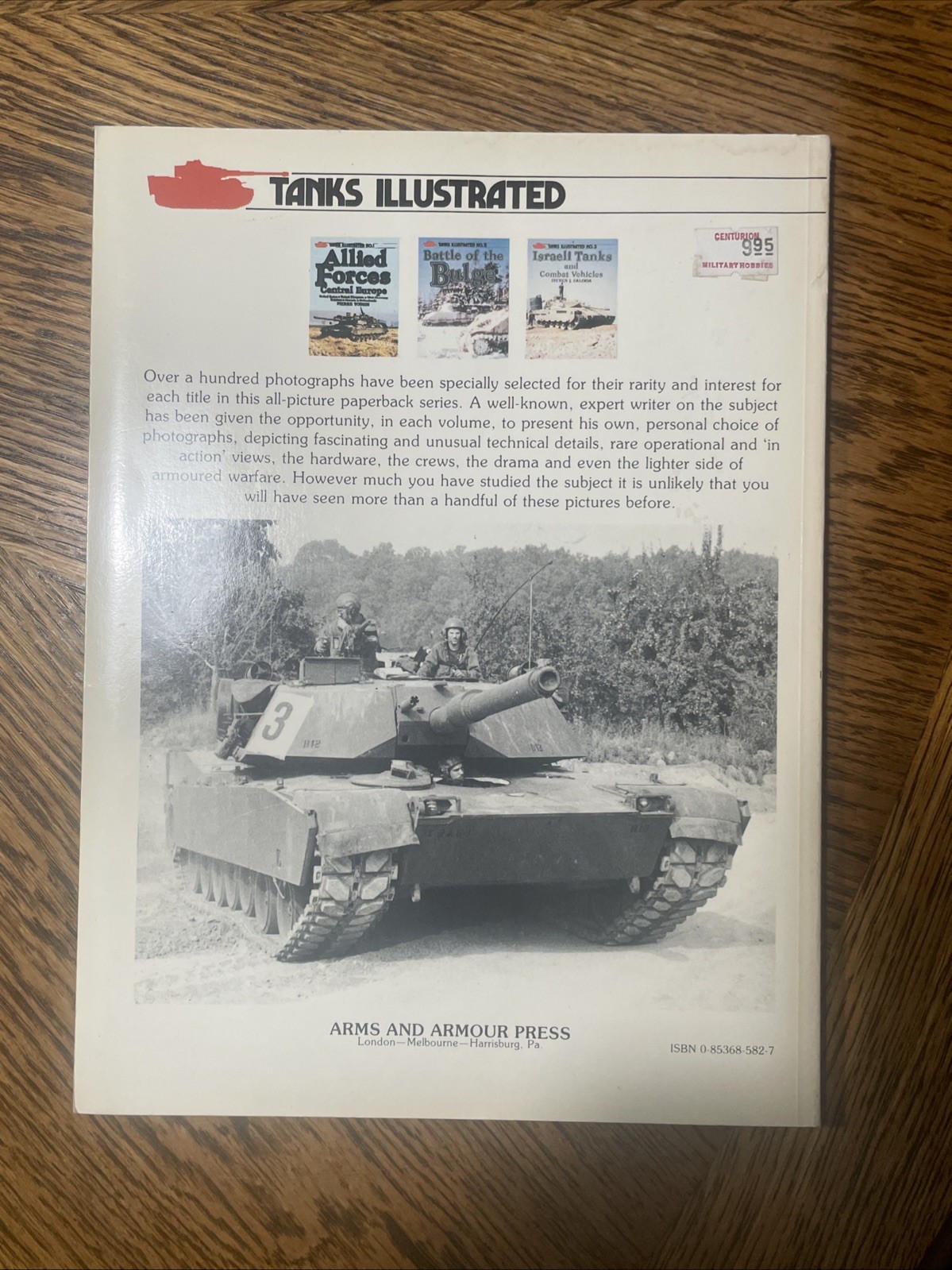 Allied Forces: Central Europe – Tanks Illustrated No. 1, 68 Pages, SB
