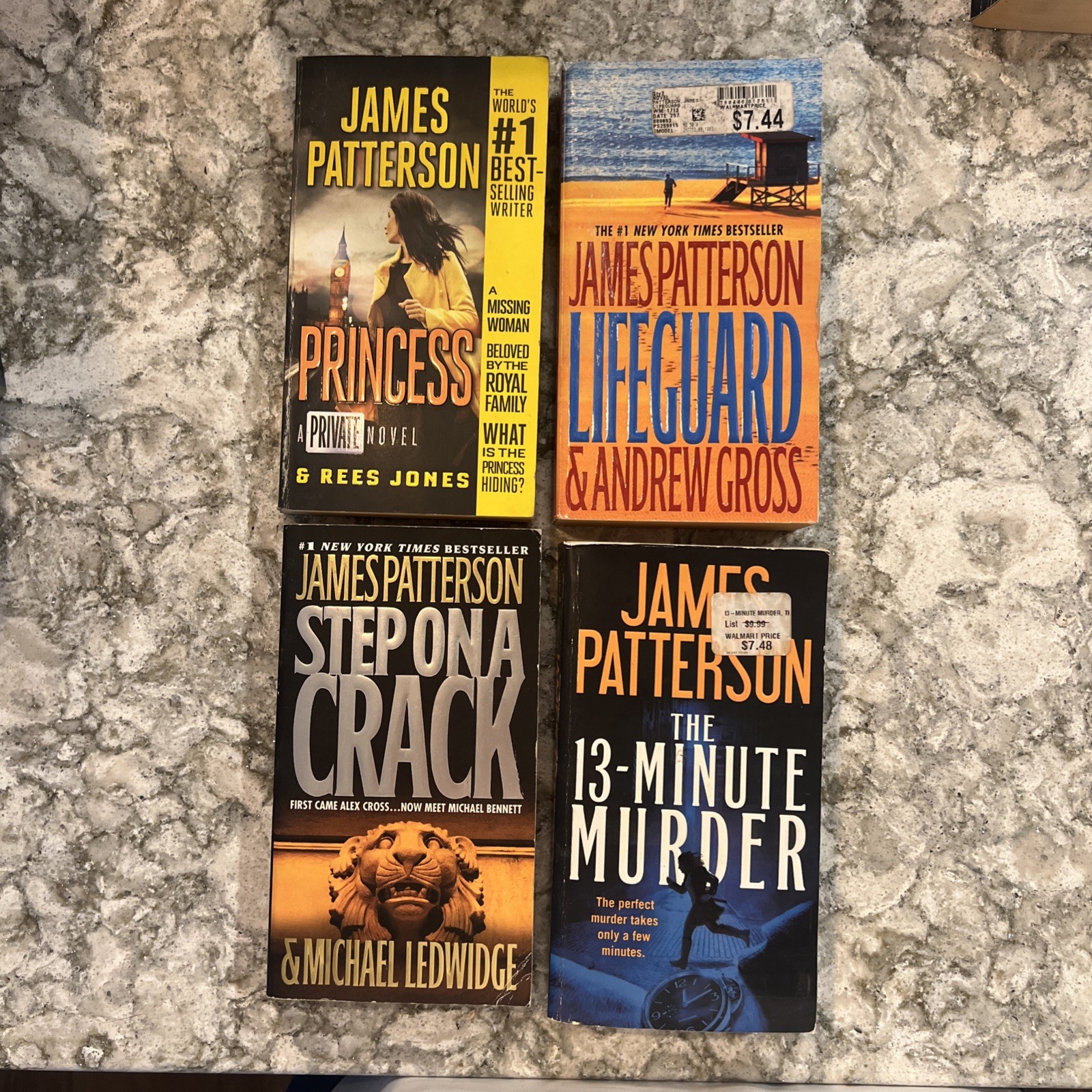 Lot of 23 James Patterson Paperback Books Random Mix Mixed Titles