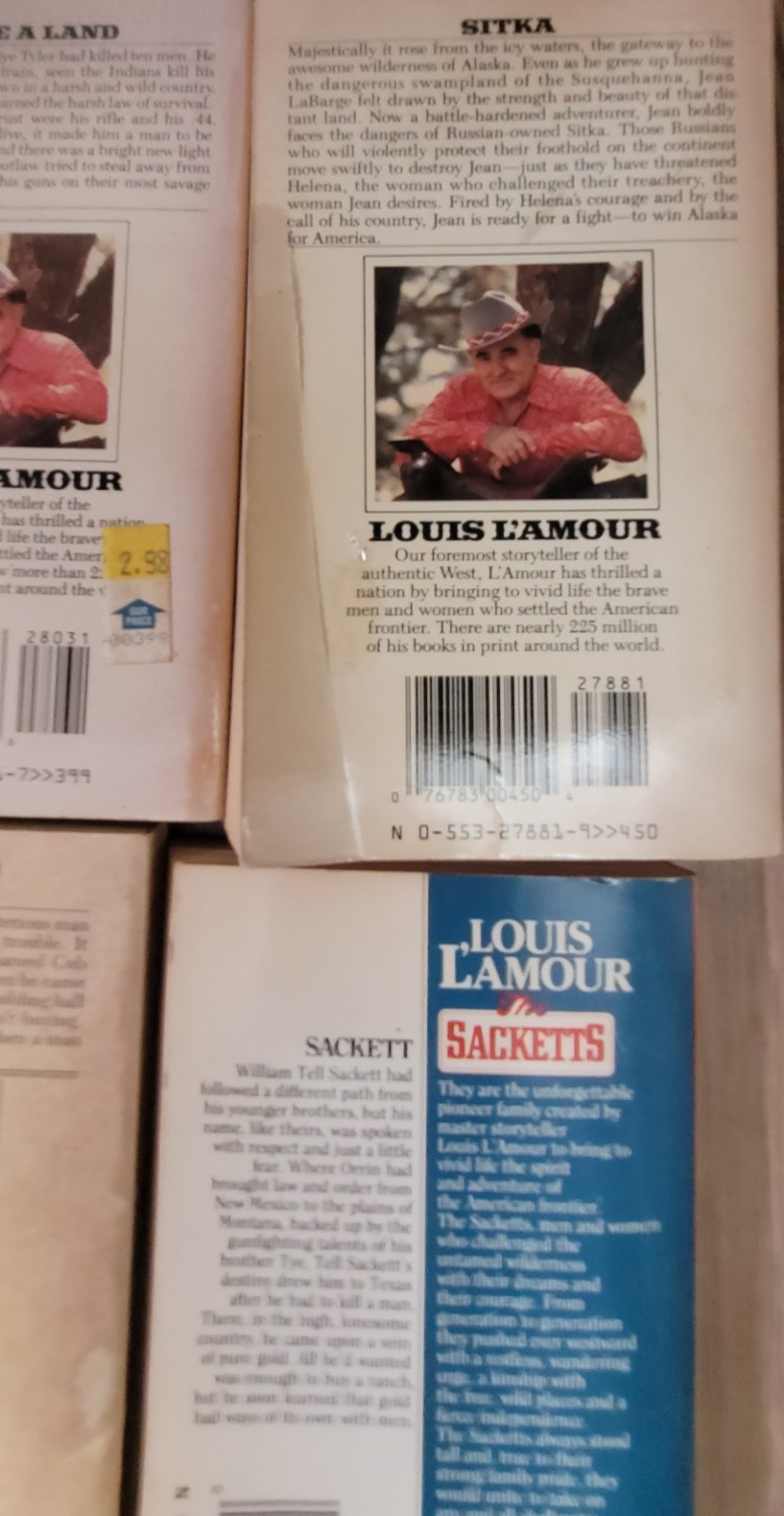Lot Of 12 Vintage Louis L’ Amour 1960s-70s Books Paperback Western Cowboy Novels