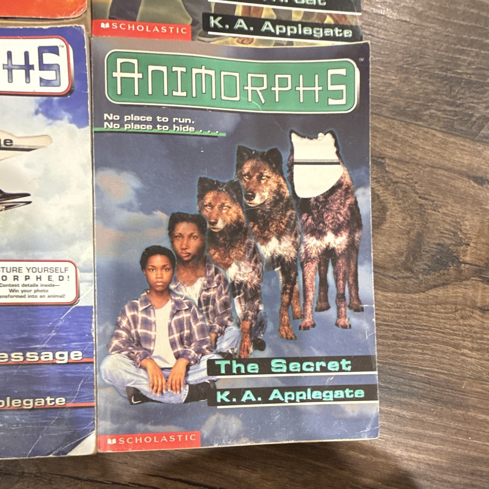 Animorphs Paperback Book 9 book Lot by K. A. Applegate Scholastic