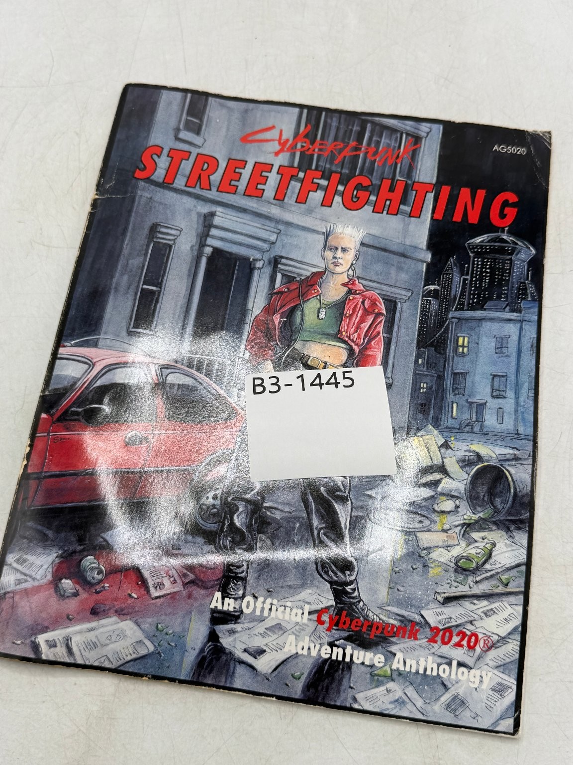 Cyberpunk Streetfighting Atlas Games 1993 RPG Adventure Anthology