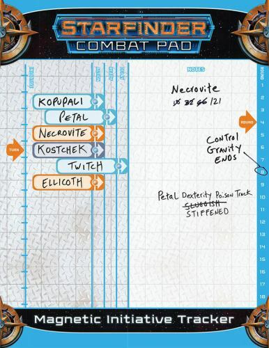 Starfinder Combat Pad by Paizo Staff (2017, Game)