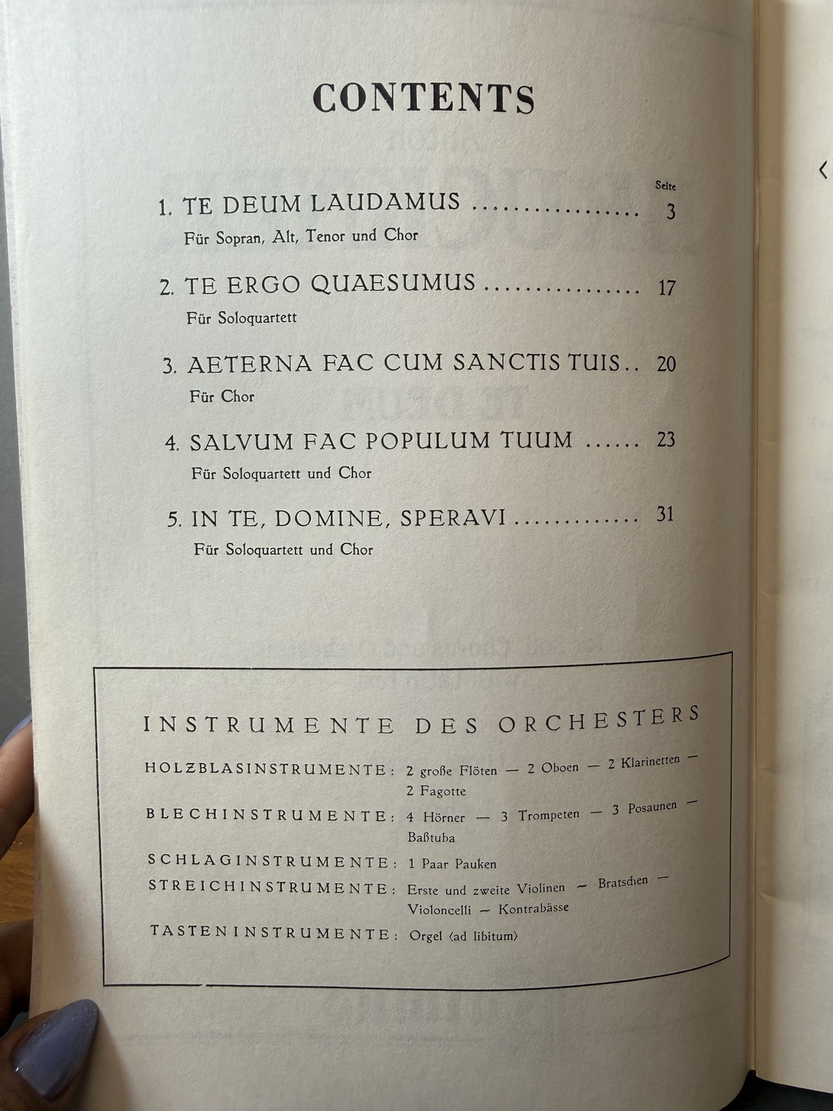 Anton Bruckner: Te Deum – Choral Score for Soli, Chorus & Orchestra Kalmus K