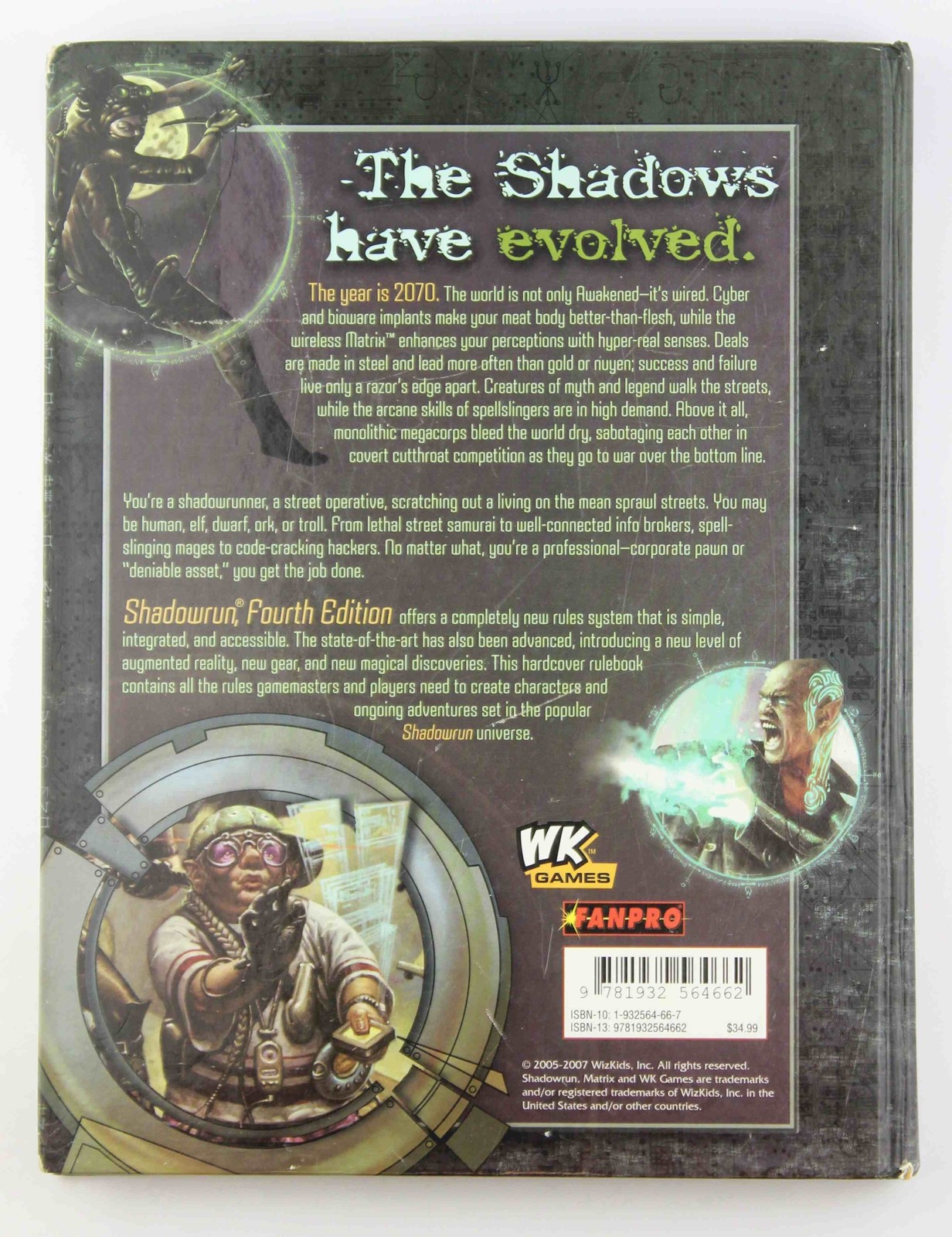 Shadowrun, Fourth Edition Fanpro Shadowrun FanPro