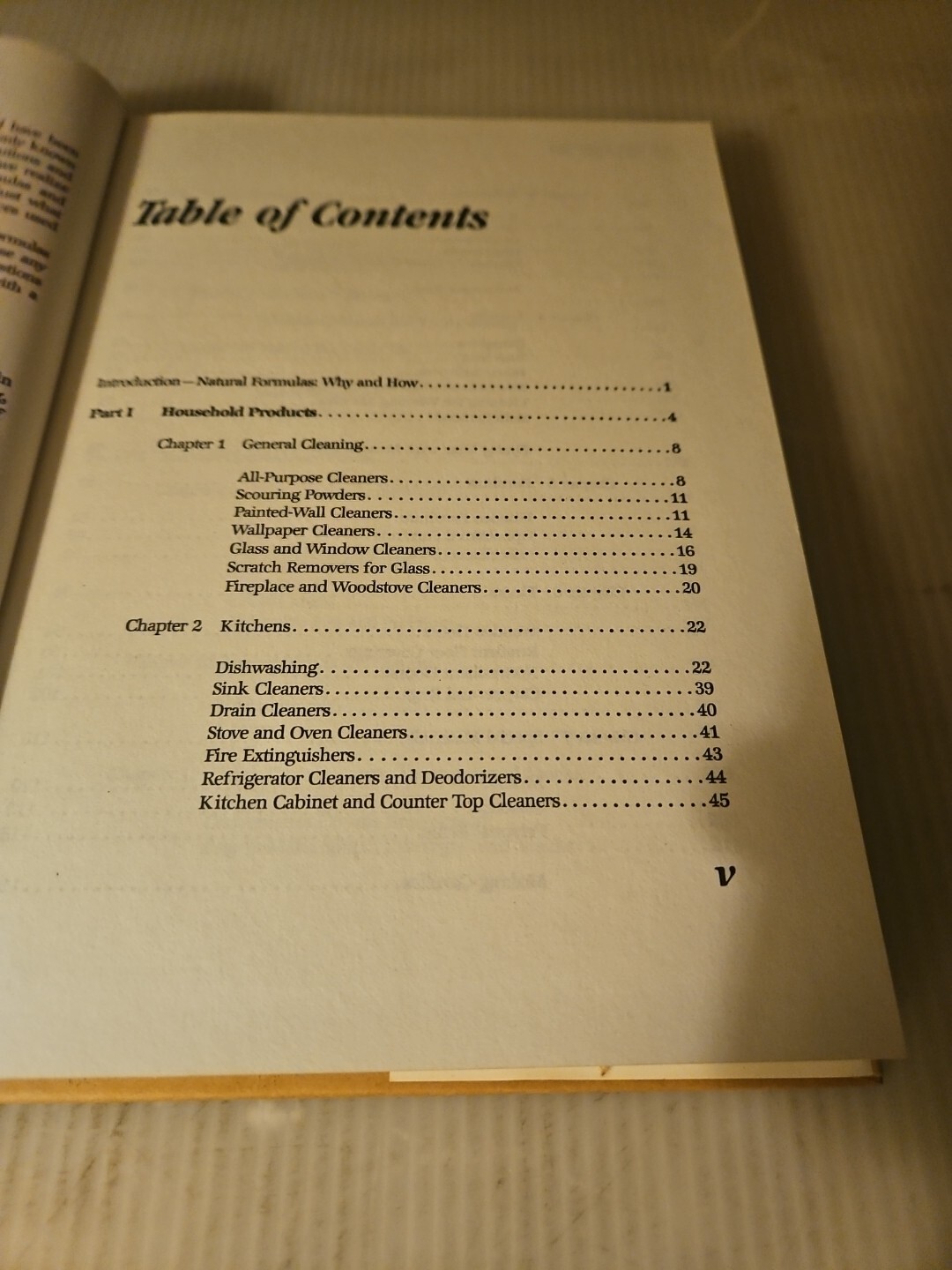 Vintage 1982, “The Natural Formula Book For Home & Yard” Hardcover Book