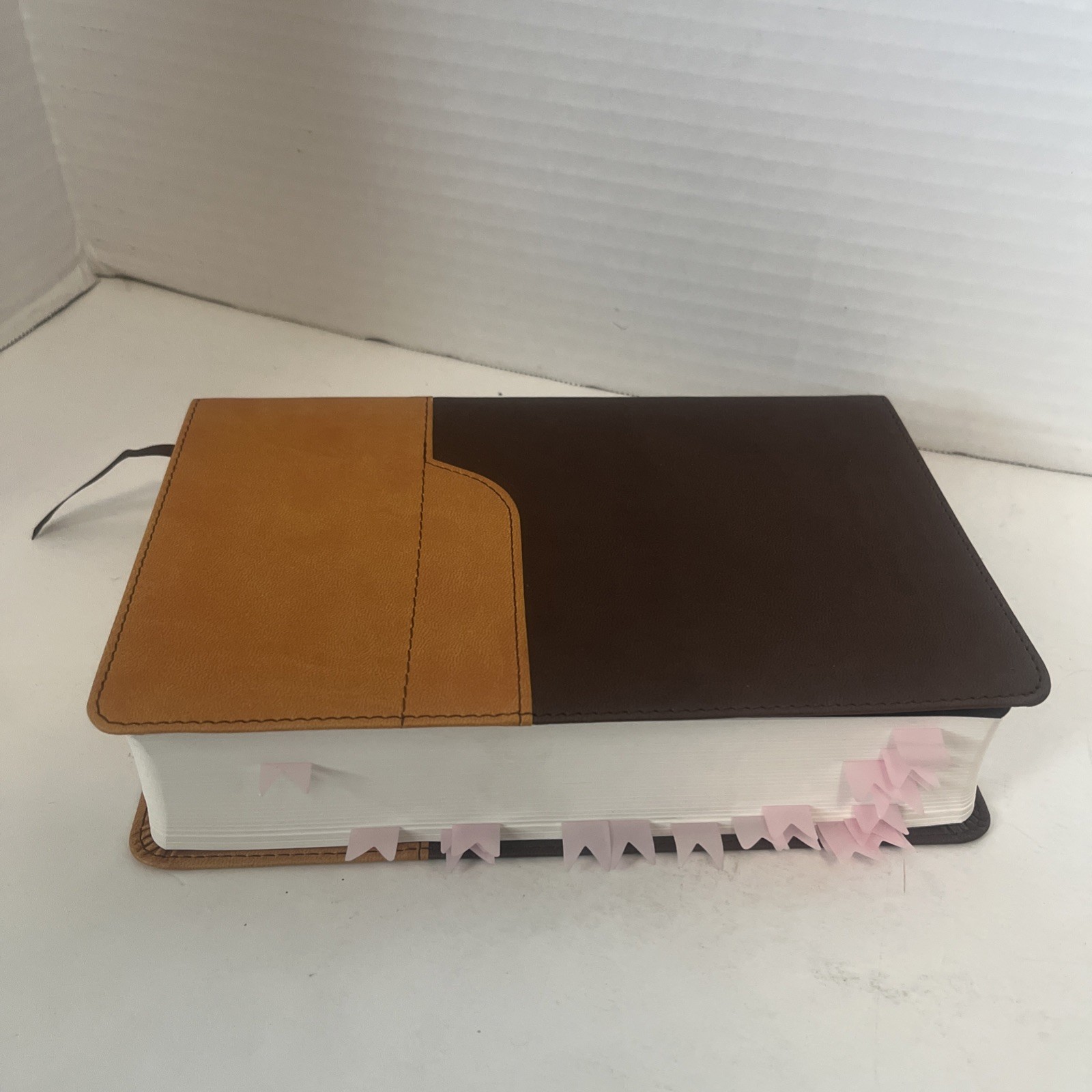 NIV Church Holy Bible Large Print By Zondervan 2011 Leather Soft Cover