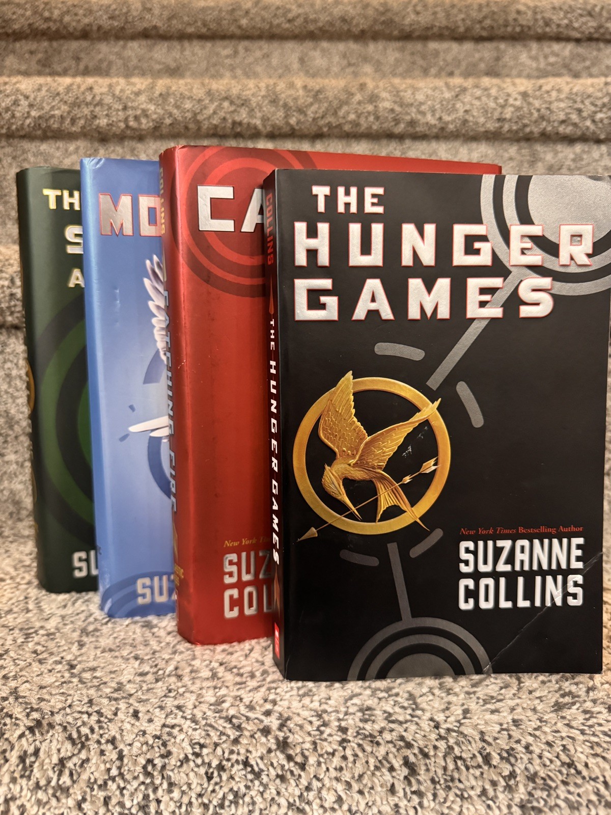 The Hunger Games Series by Suzanne Collins Set, Scholastic Press, Hardcover/Pap…