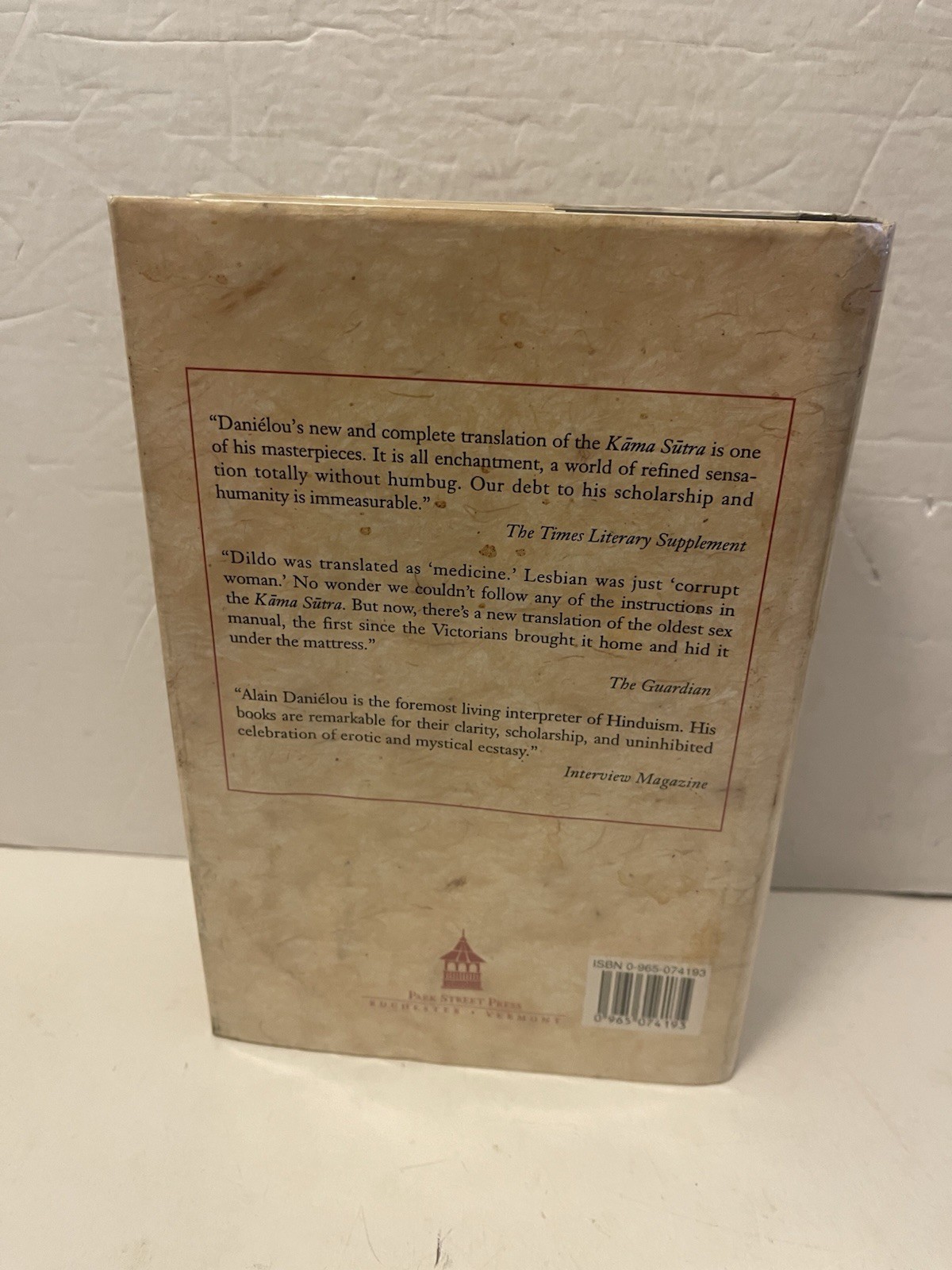The Complete Kama Sutra Unabridged 1994 Hardcover Dust Jacket Vintage