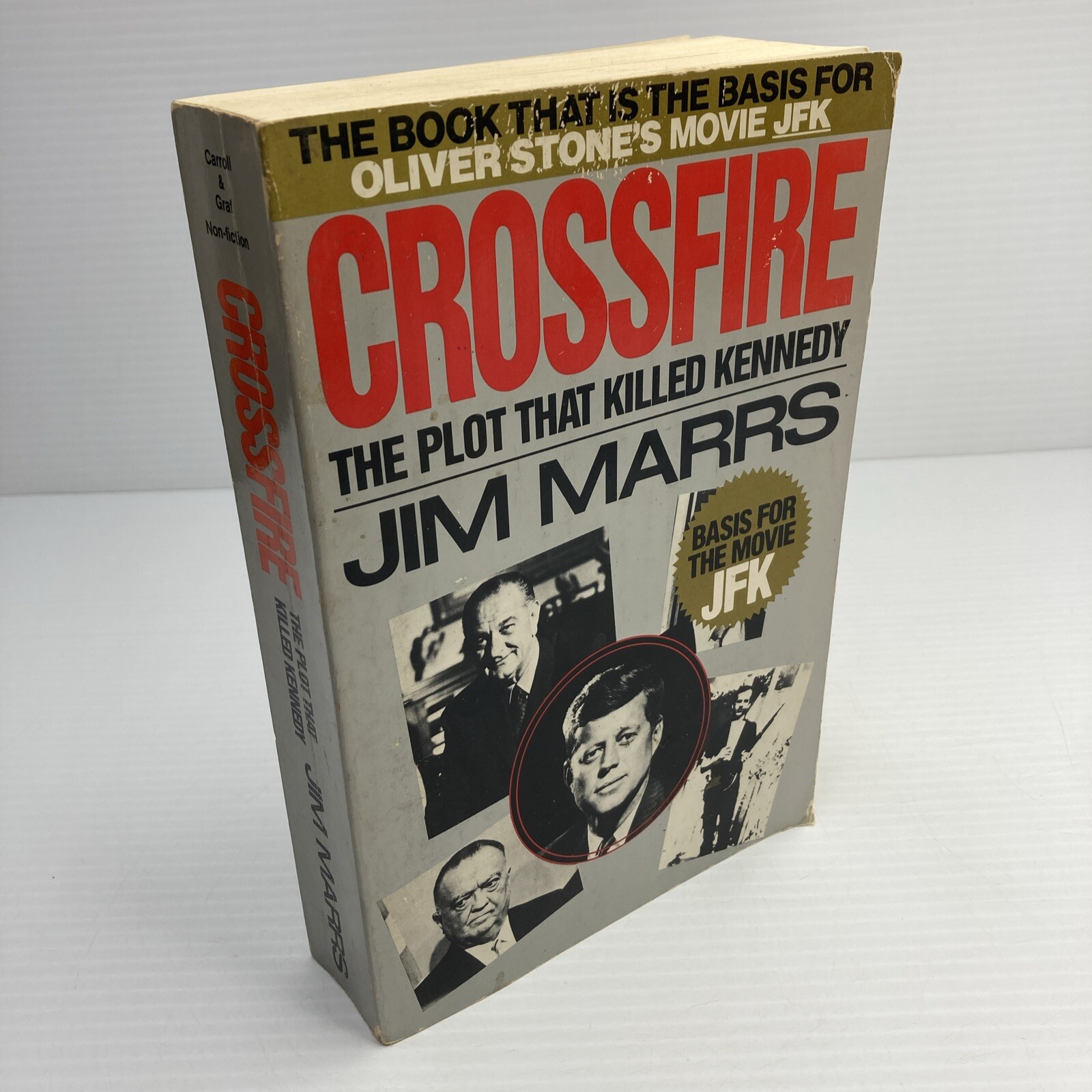 Crossfire The Plot That Killed Kennedy Jim Marrs 1992 6th Print Paperback