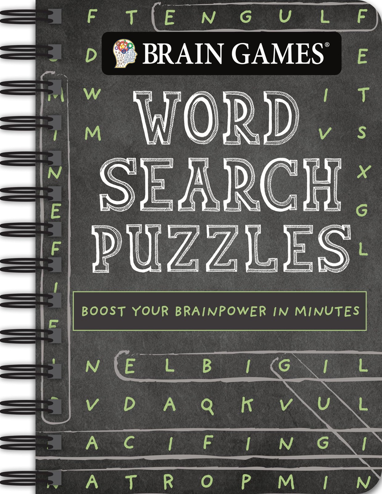 Brain Games – To Go – Word Search Puzzles (Chalkboard)