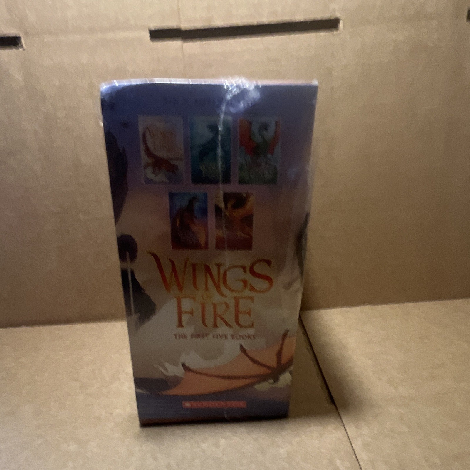Tui T. Sutherland Wings of Fire 5-Book Box Set English Scholastic Dragons