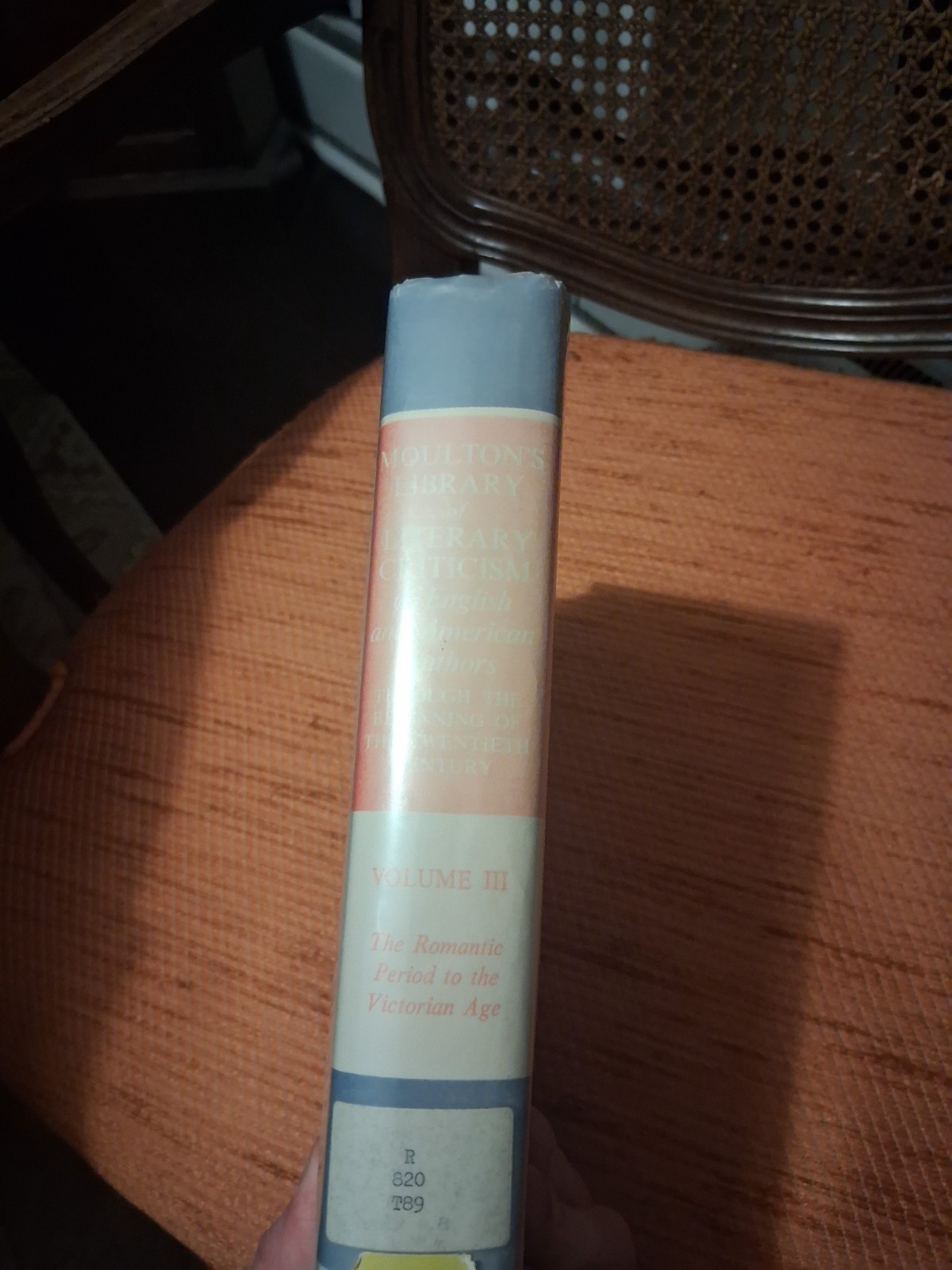 Moulton’s library of literary criticism of english and American authors. 1981