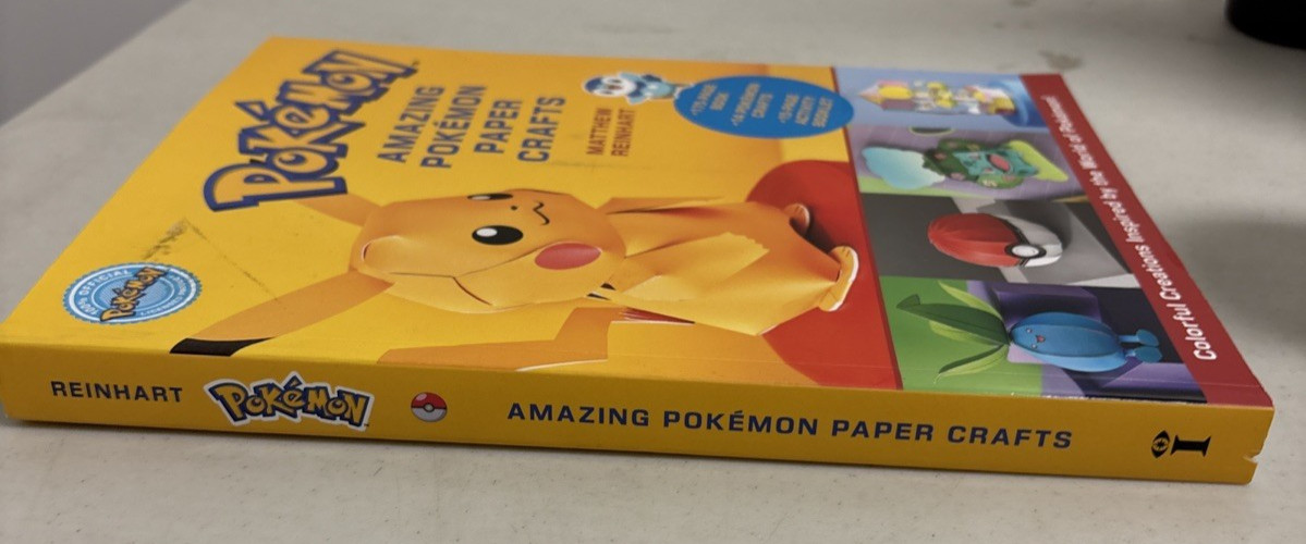 Pokemon Amazing Pokemon Paper Crafts By Matthew Reinhart