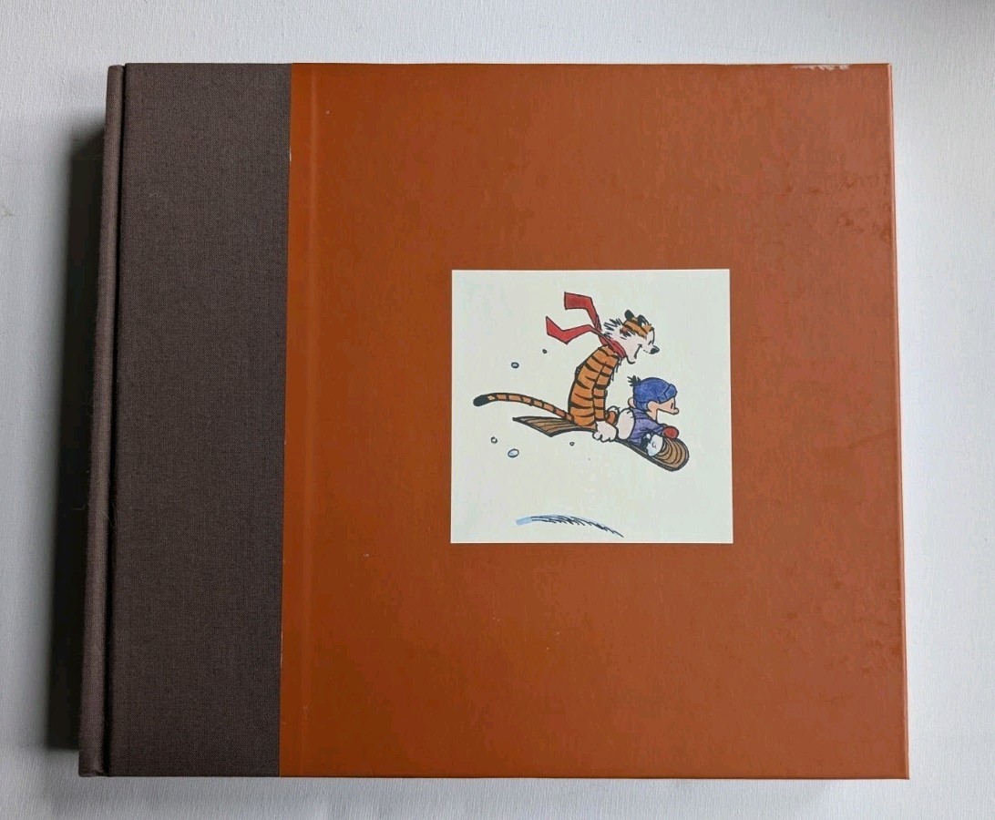 Complete Calvin and Hobbes by Bill Watterson 2005 Hardcover w Slipcase 3 Volumes