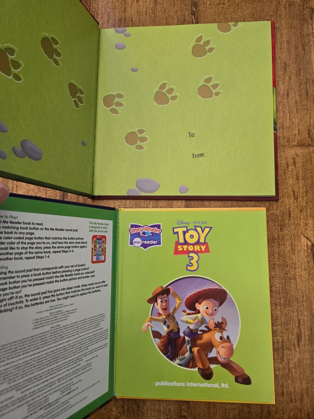 How to Catch a Dinosaur – Hardcover By Wallace, Adam – VERY GOOD & Toy Story 3