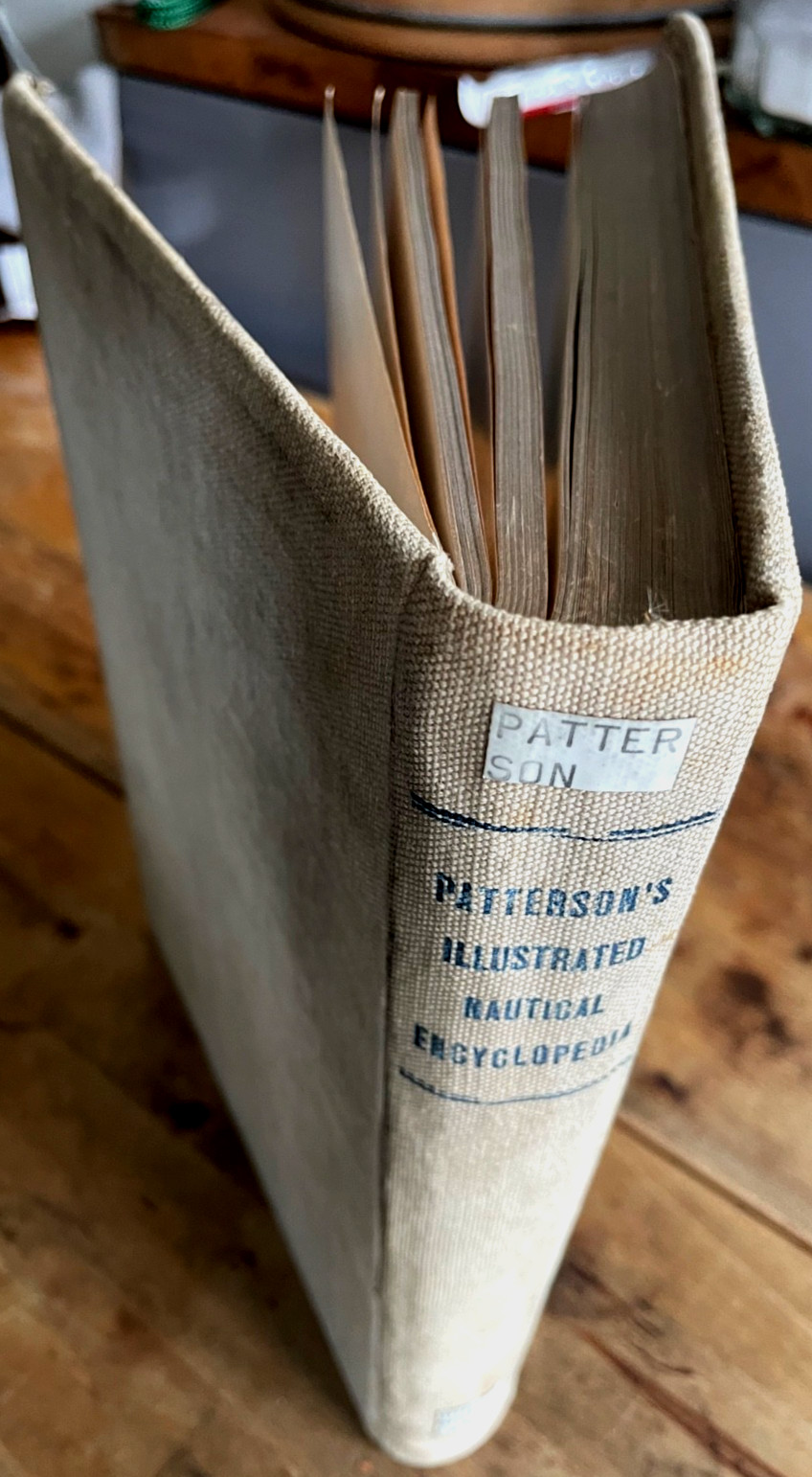 Patterson’s Nautical Encyclopedia by Capt. Howard Patterson, 1901. weapons incl.