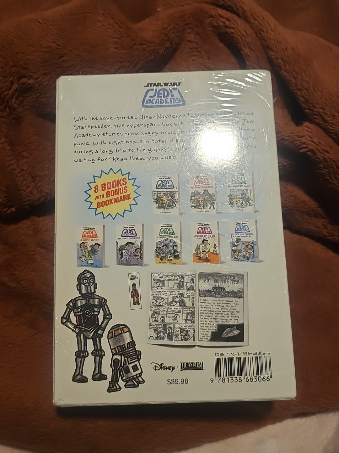 Star Wars Jedi Academy Series Collection 8 Books 1-8 Books NIB New Box Complete