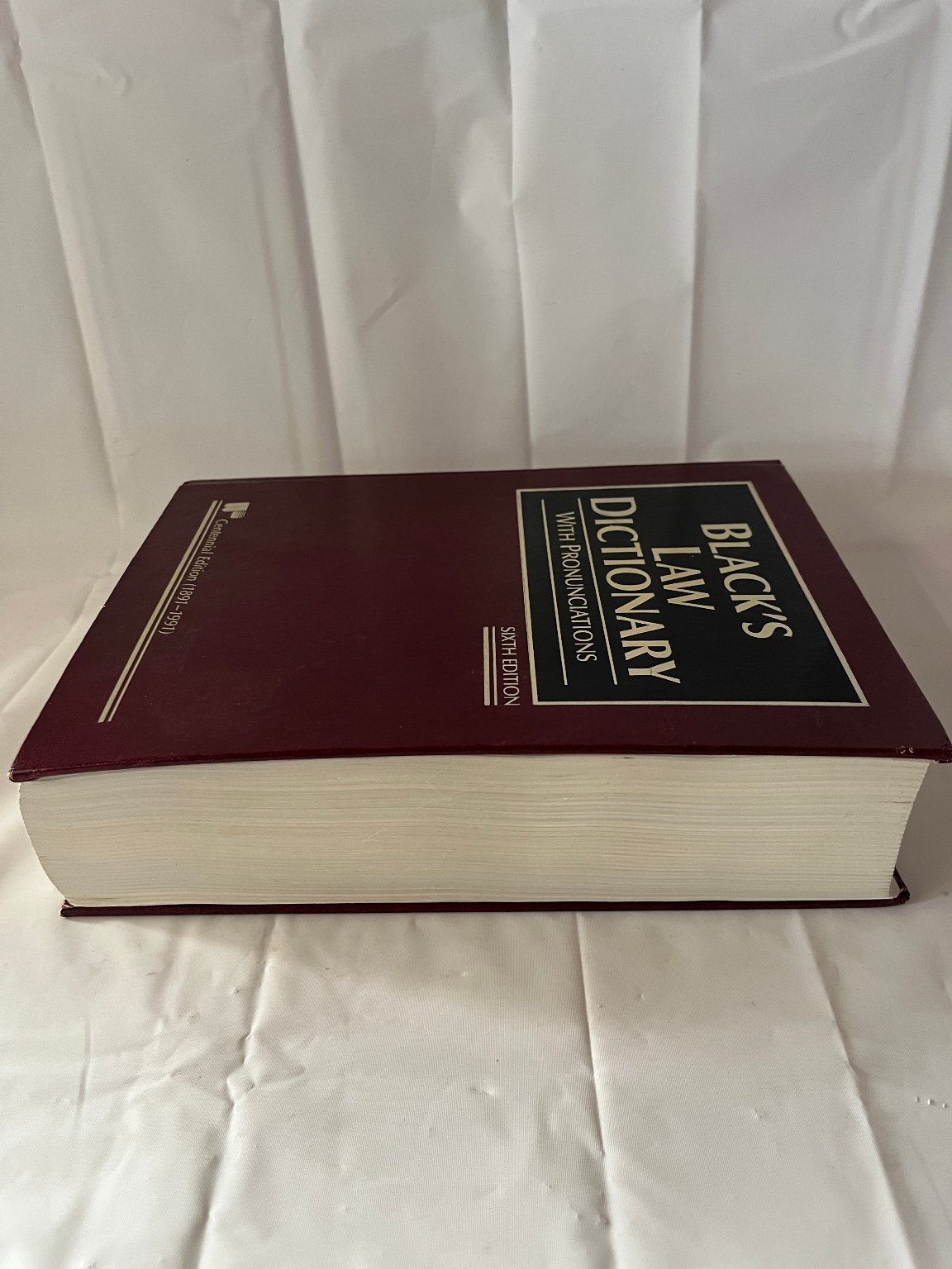 Black’s Law Dictionary Henry Campbell Black 1990 Sixth Ed Centennial West