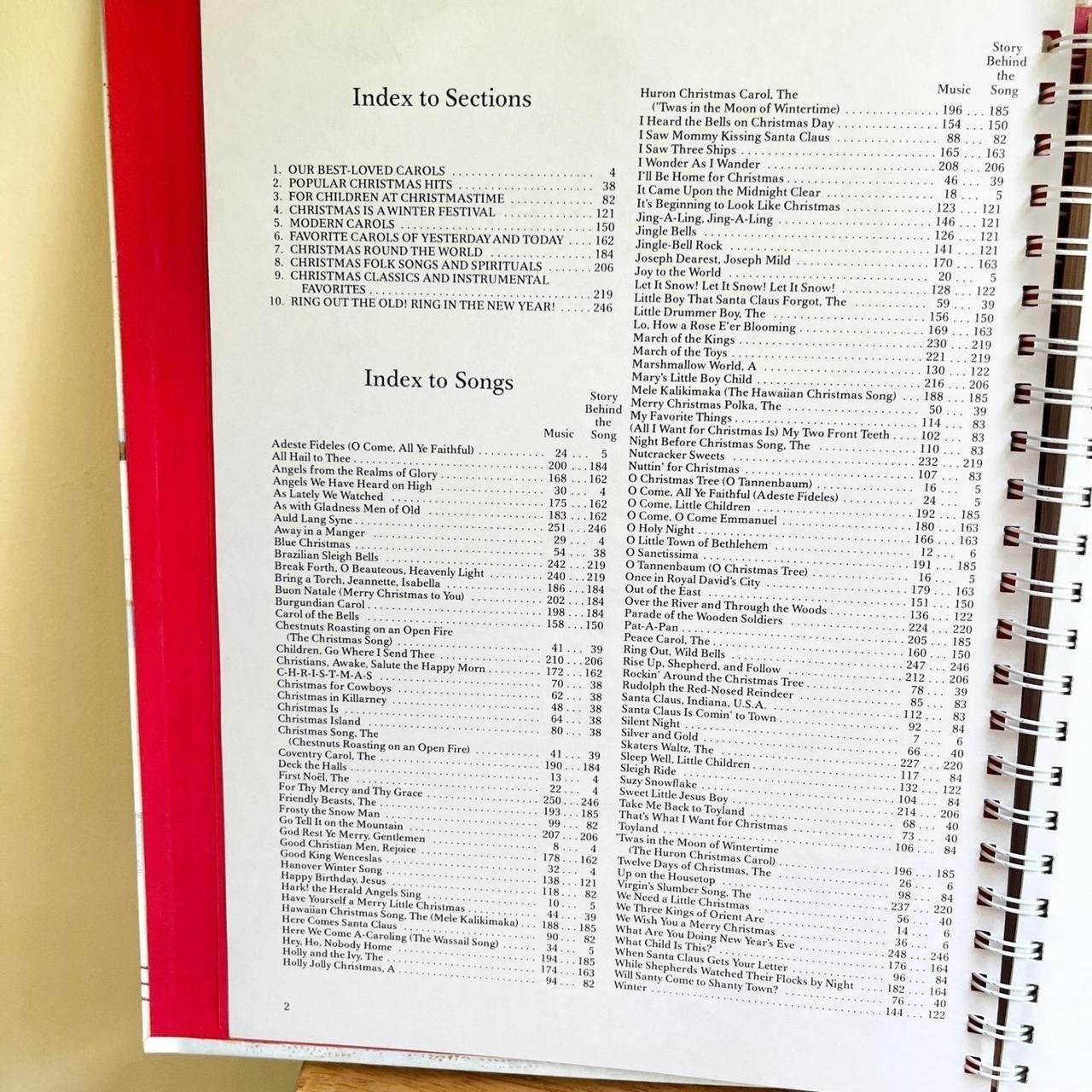 The Reader’s Digest Merry Christmas Songbook 1981 First Edition Americana Music