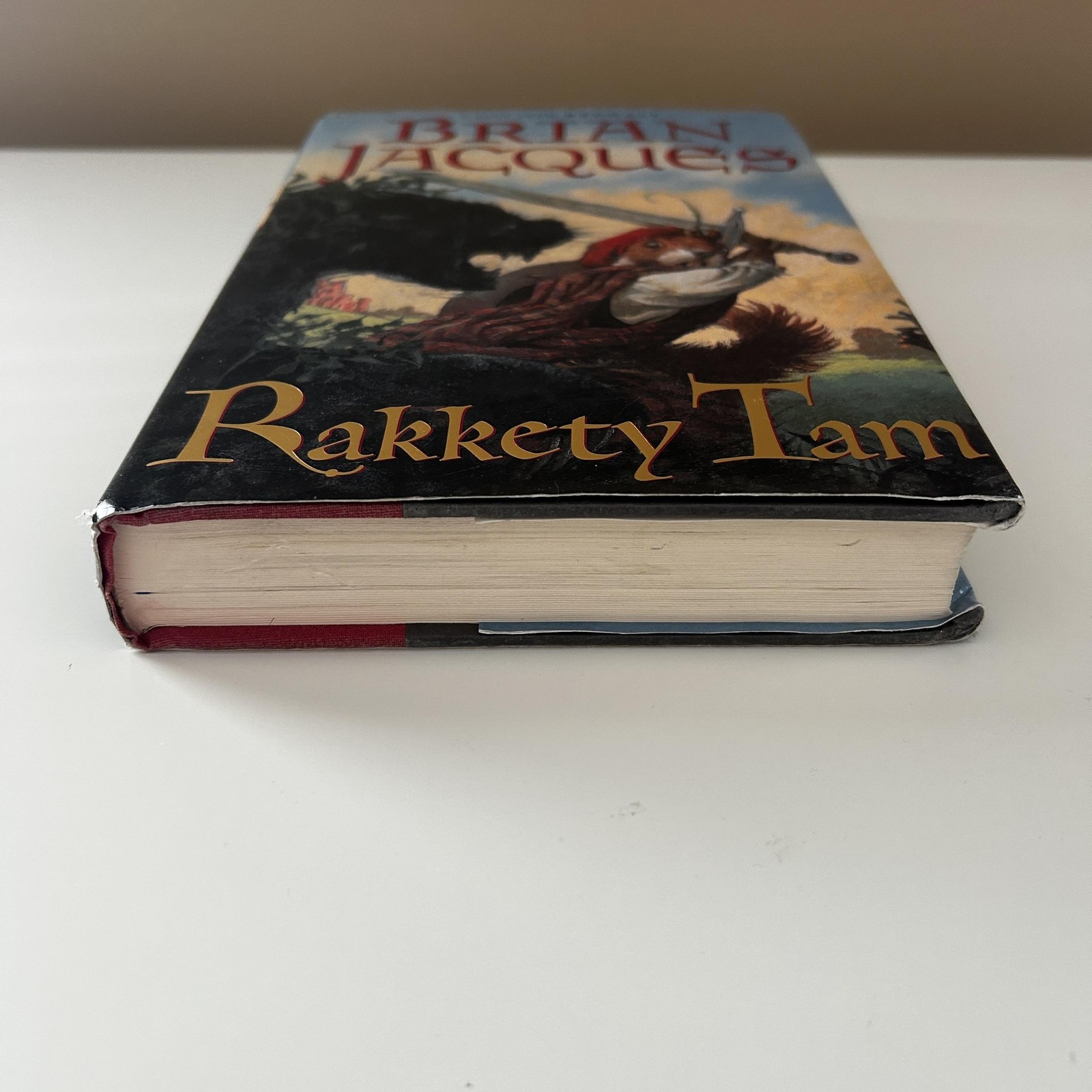 Redwall 4 Book Lot Brian Jacques Rakkety Tam Martin Warrior Legend Luke Lutra