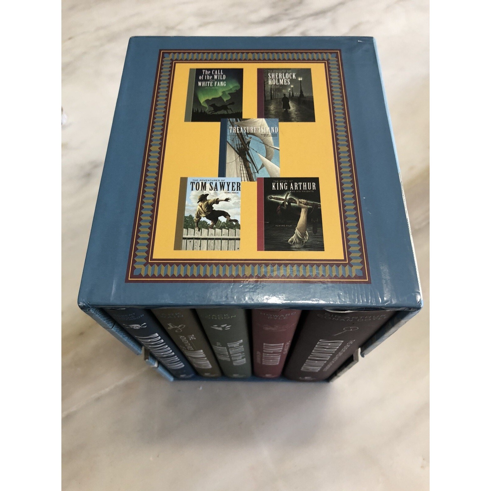 Sterling Unabridged Classic: Tales Of Adventure – 5 Book Set – Excellent Cond.