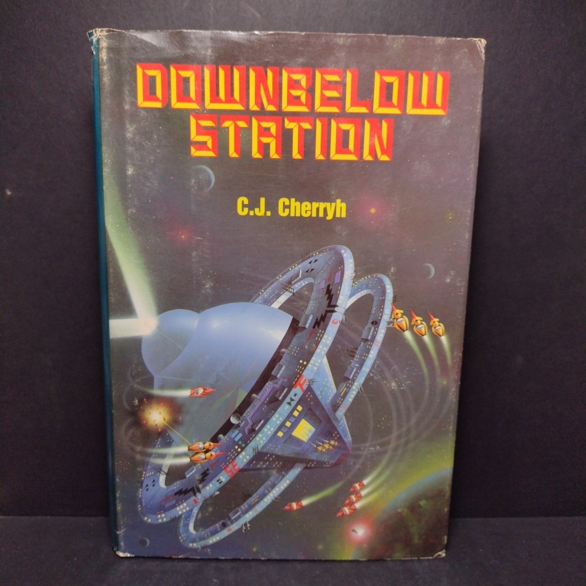 Hardcover Science Fiction Book Bundle – 7 Books -Cherryh, Zettel, Crowley, Carr