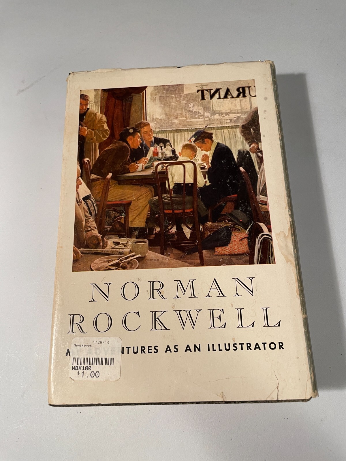 Norman Rockwell My Adventures as an Illustrator HCDJ 1960 First Edition