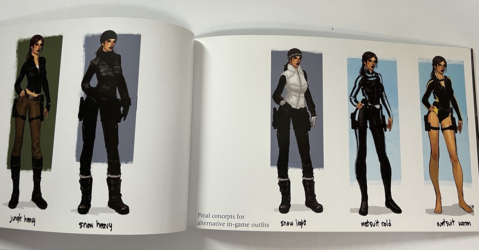 The Art Of Tomb Raider Underworld 2009 Warner Bros Official Art Book 35 Pages