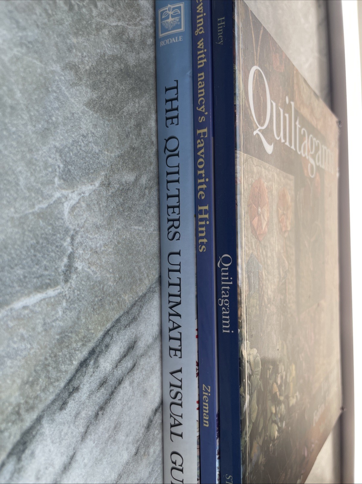3 Quilting Sewing Books 2 SC 1 HC Quiltagami Ultimate Visual Guide